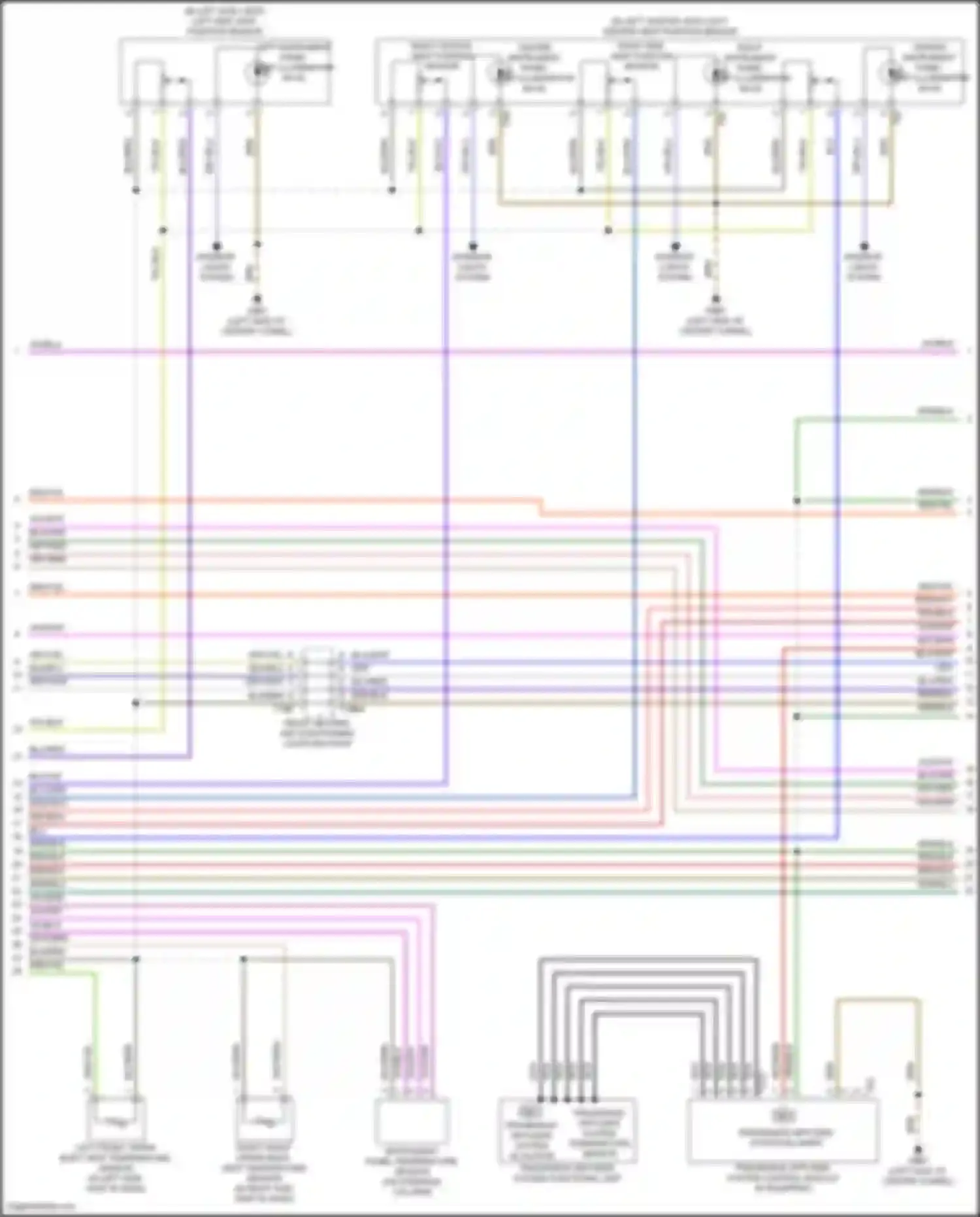 RS7 Audi II (2019-2024): Automatic a/c circuit, w/o climatronic (2 of 6)