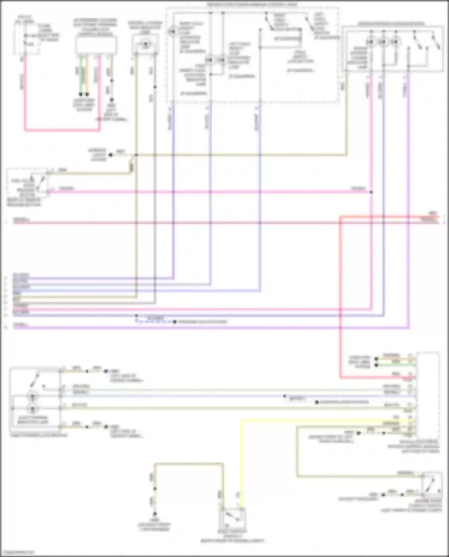 RS7 Audi II (2019-2024): Forced entry circuit (2 of 5)