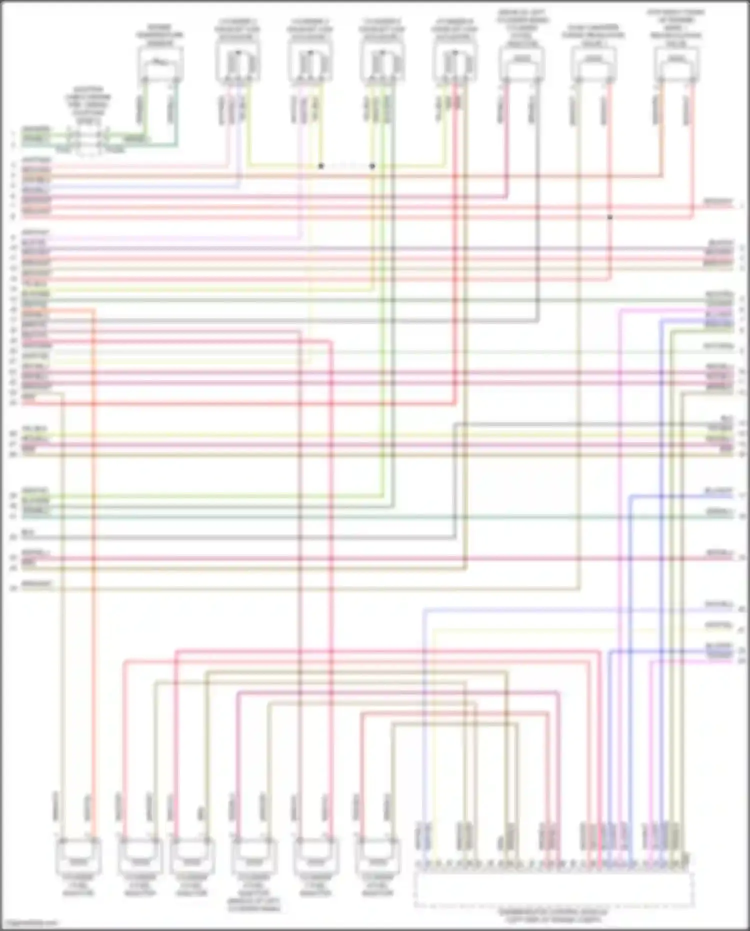 RS7 Audi II (2019-2024): Wiring diagram engine performance 4.0l turbo hybrid (10 of 12)