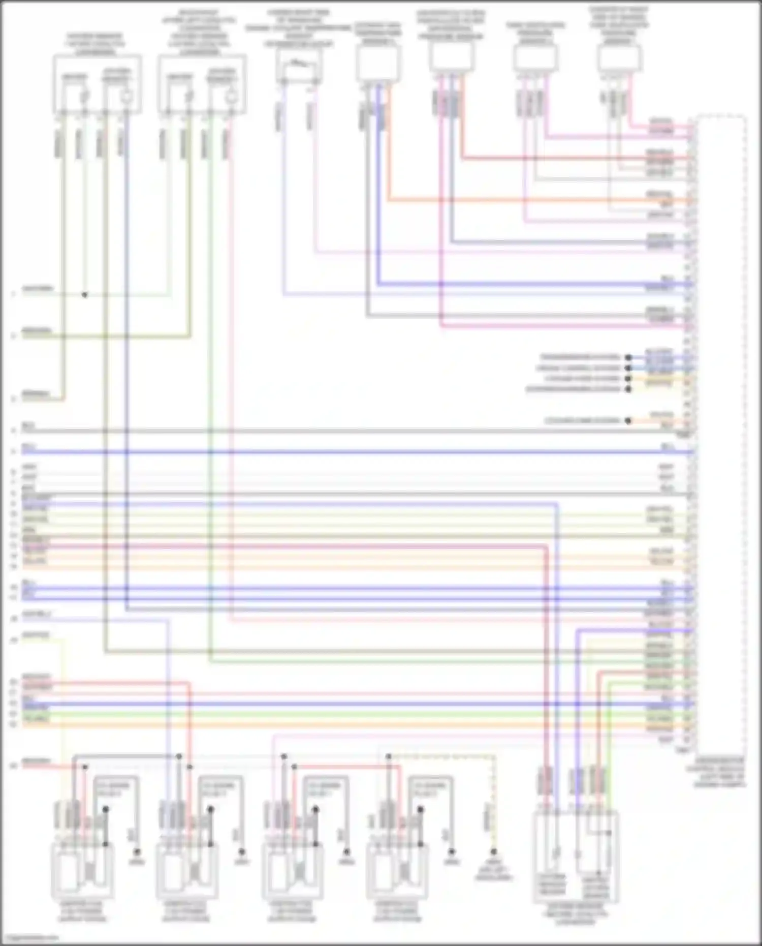 RS7 Audi II (2019-2024): Wiring diagram engine performance 4.0l turbo hybrid (12 of 12)