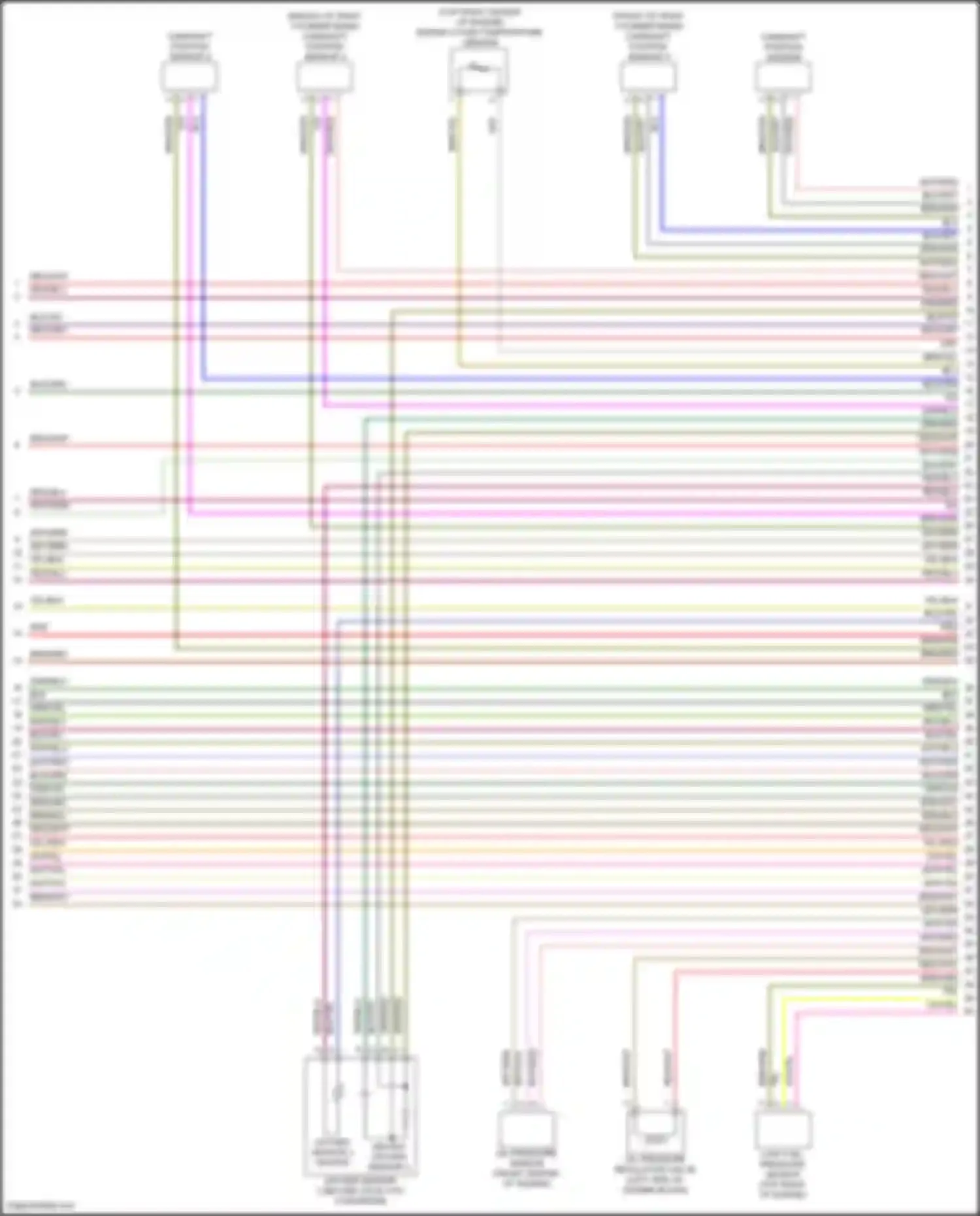 RS7 Audi II (2019-2024): Wiring diagram engine performance 4.0l turbo hybrid (8 of 12)