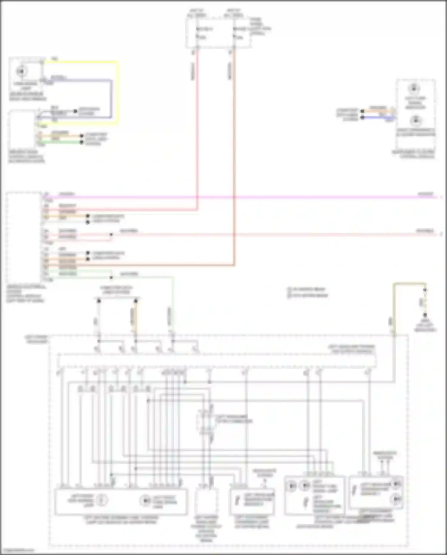 RS7 Audi II (2019-2024): Exterior lamps circuit (1 of 3)