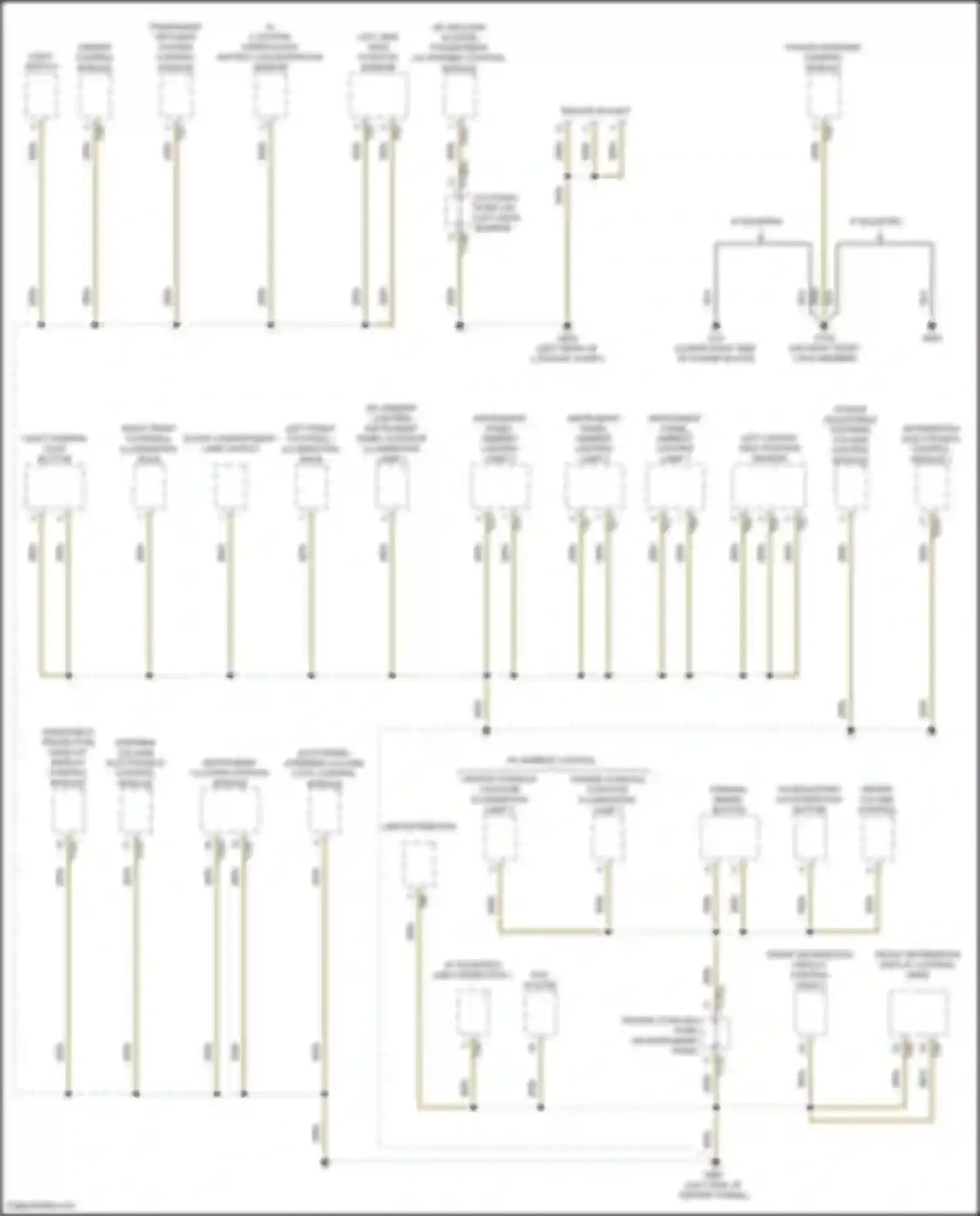 RS7 Audi II (2019-2024): Ground distribution circuit (5 of 10)