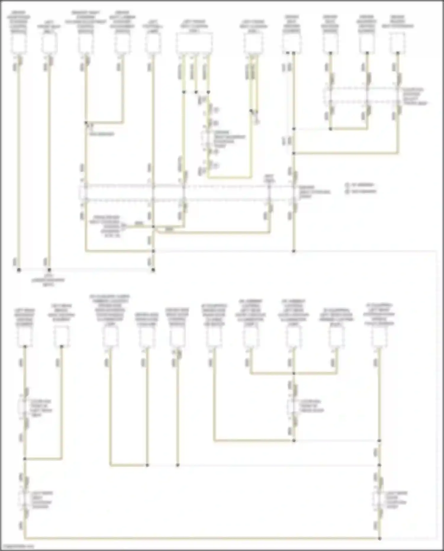 RS7 Audi II (2019-2024): Ground distribution circuit (7 of 10)