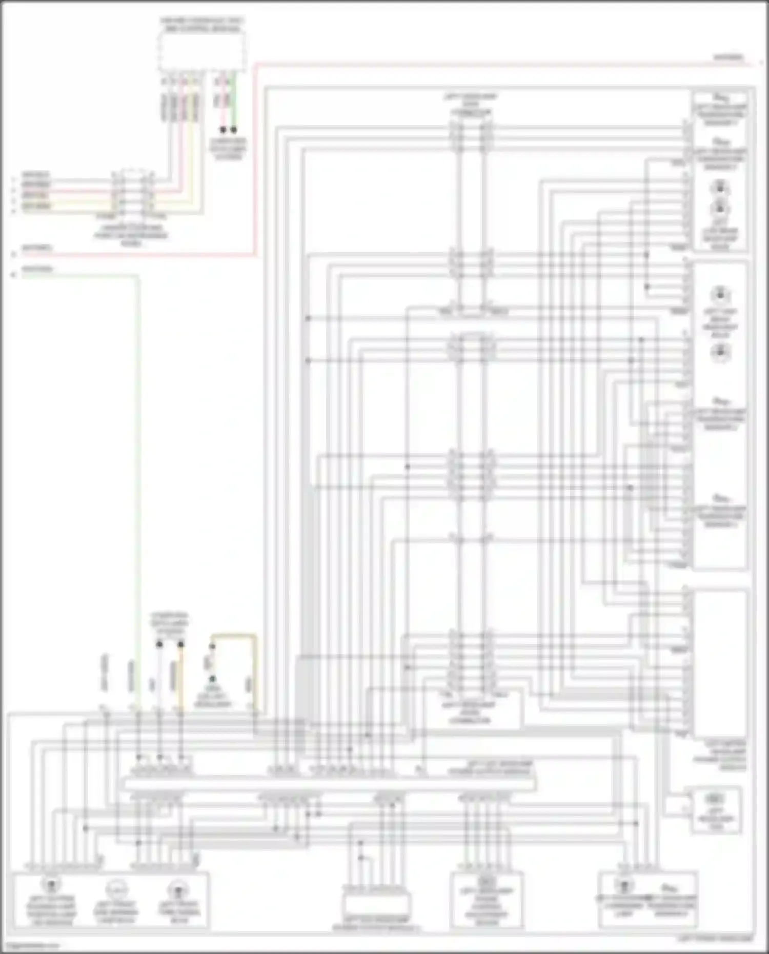 RS7 Audi II (2019-2024): Headlights circuit, w/ multiple matrix beam (2 of 3)
