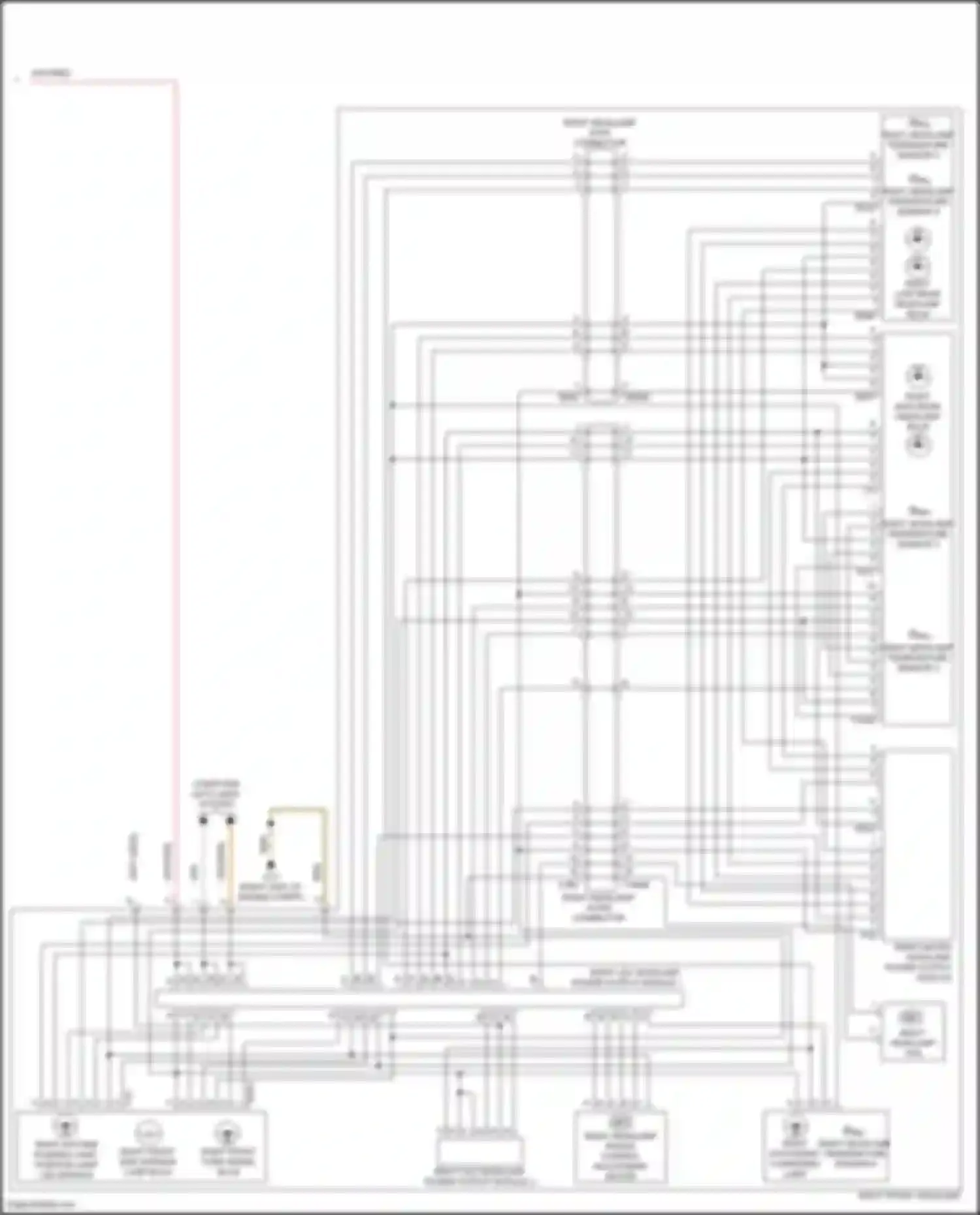 RS7 Audi II (2019-2024): Headlights circuit, w/ multiple matrix beam (3 of 3)