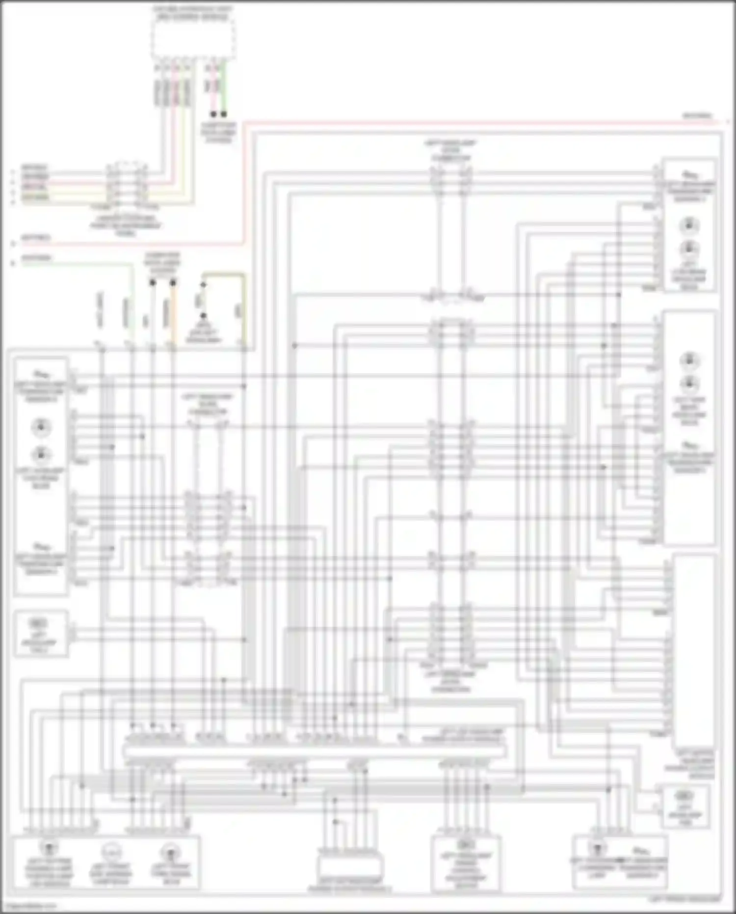 RS7 Audi II (2019-2024): Headlights circuit, w/o multiple matrix beam w/ additional laser high beam (2 of 3)