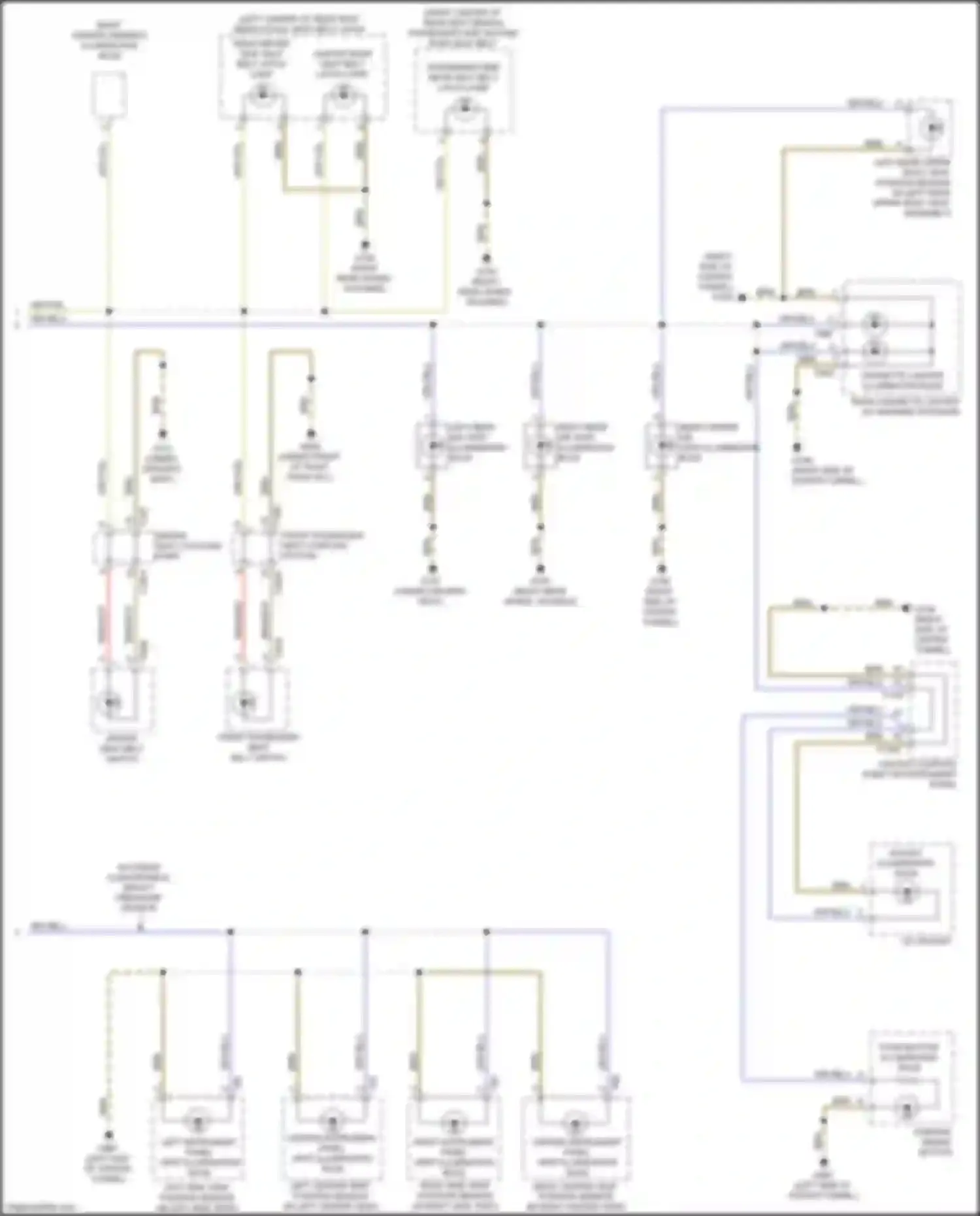 RS7 Audi II (2019-2024): Instrument illumination circuit (2 of 3)