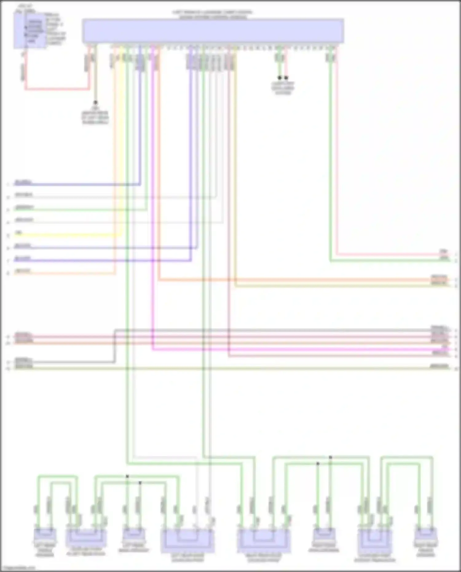 RS7 Audi II (2019-2024): Navigation circuit, w/ amplifier w/o bang & olufsen sound (2 of 6)