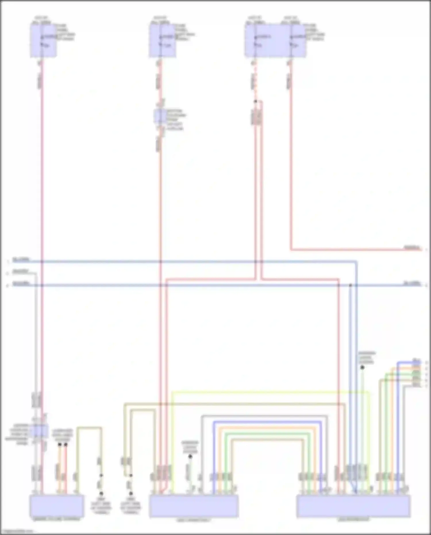 RS7 Audi II (2019-2024): Navigation circuit, w/o amplifier (3 of 4)