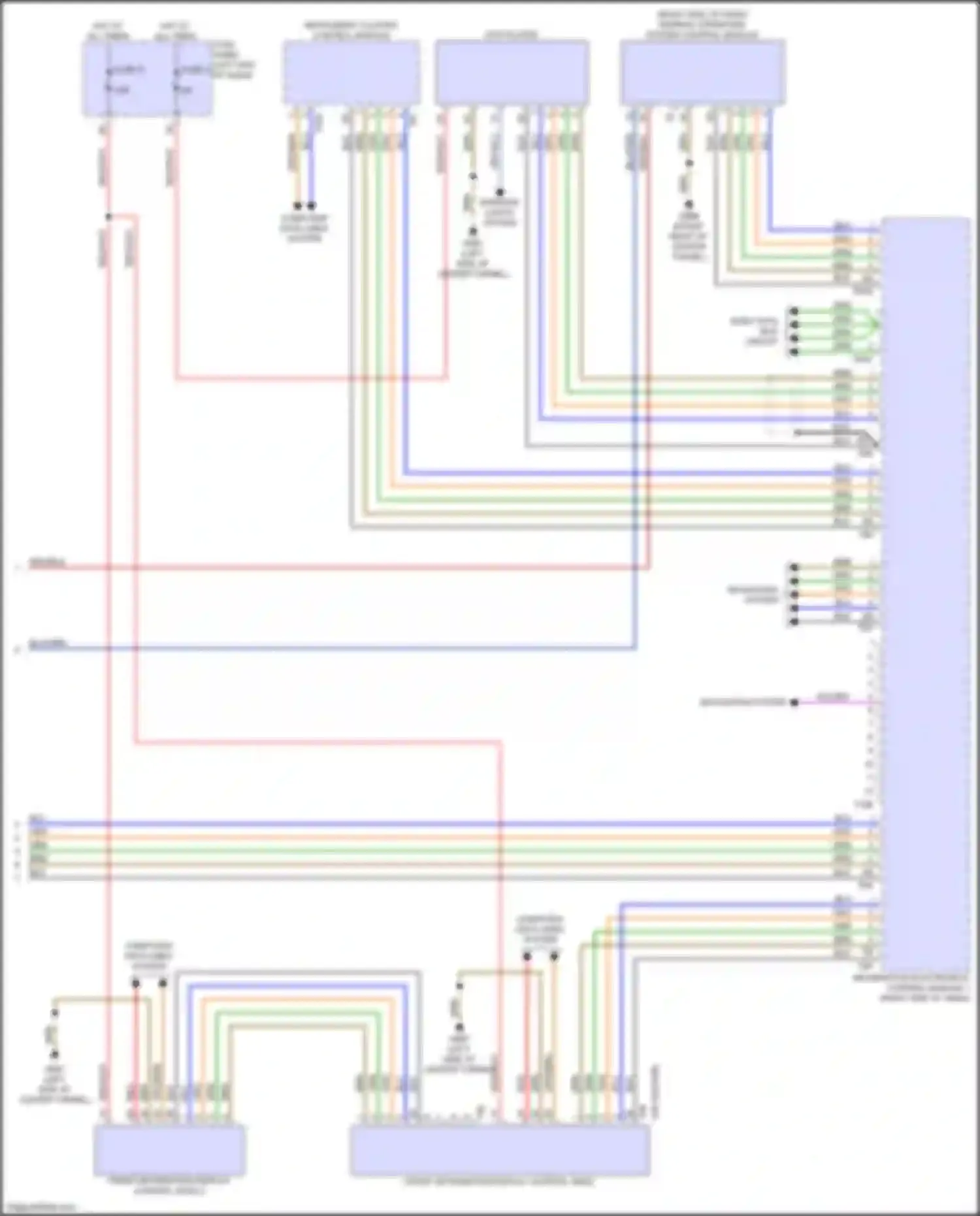 RS7 Audi II (2019-2024): Navigation circuit, w/o amplifier (4 of 4)