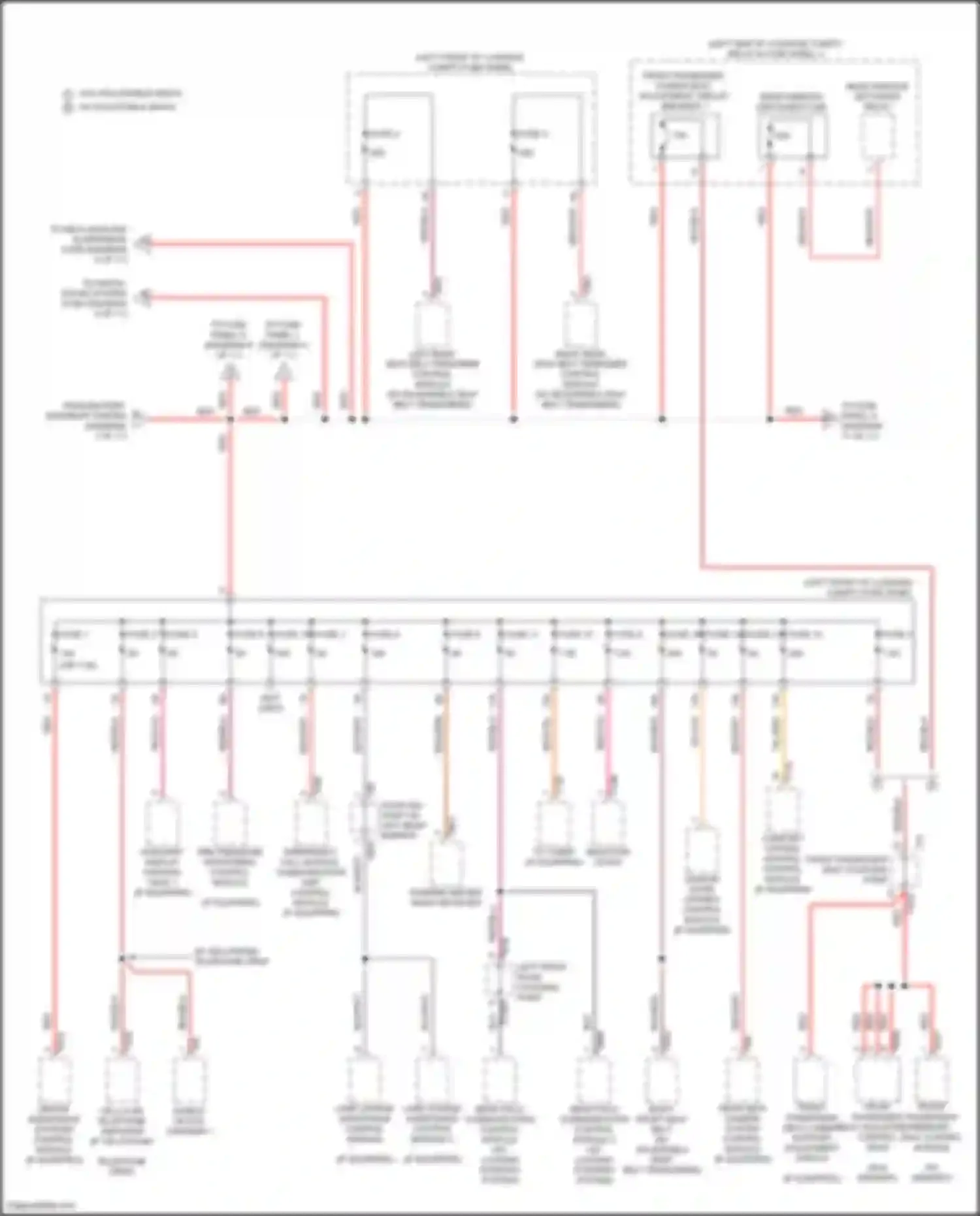 RS7 Audi II (2019-2024): Power distribution circuit (5 of 11)