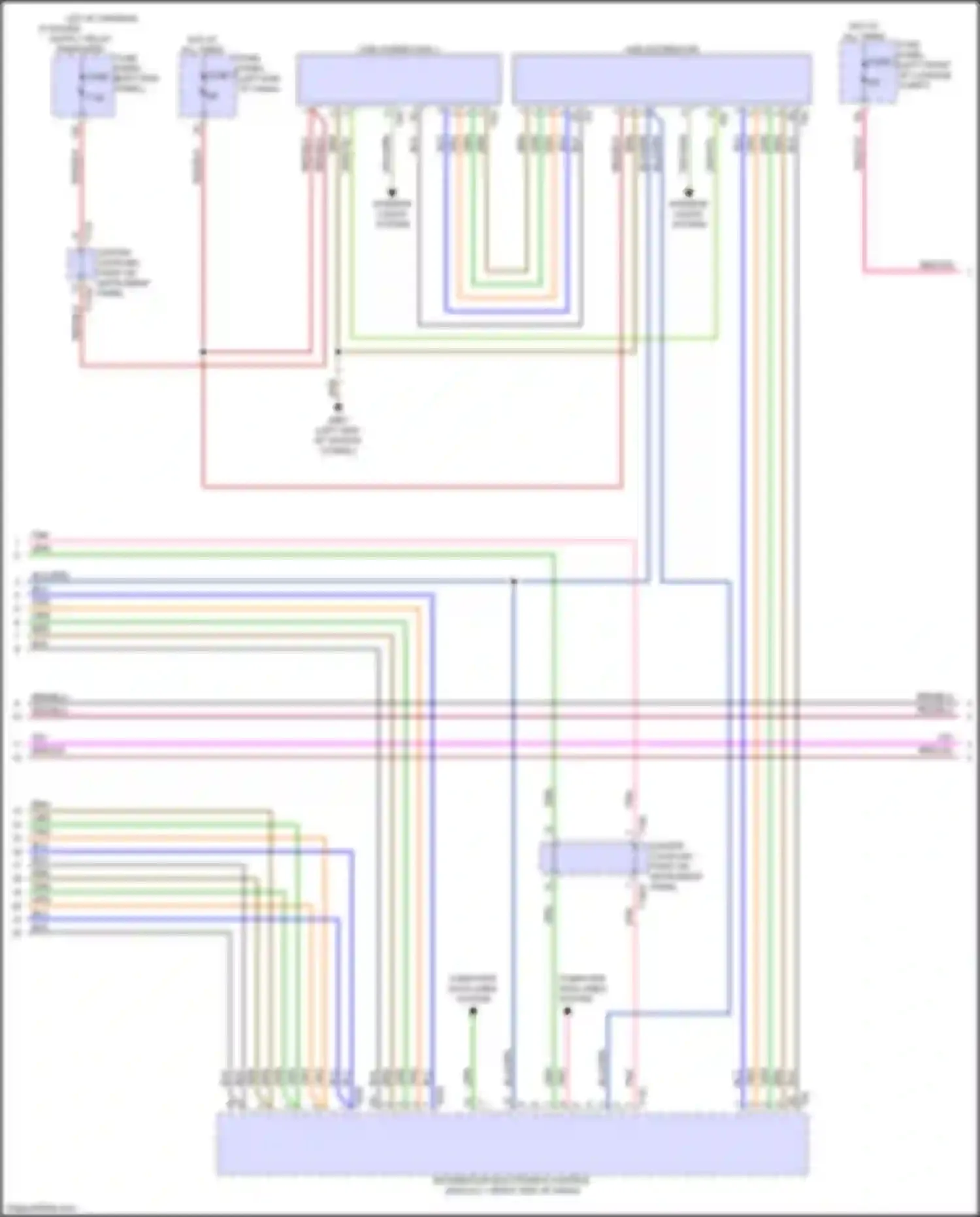 RS7 Audi II (2019-2024): Radio circuit, w/ amplifier w/o bang & olufsen sound (4 of 6)