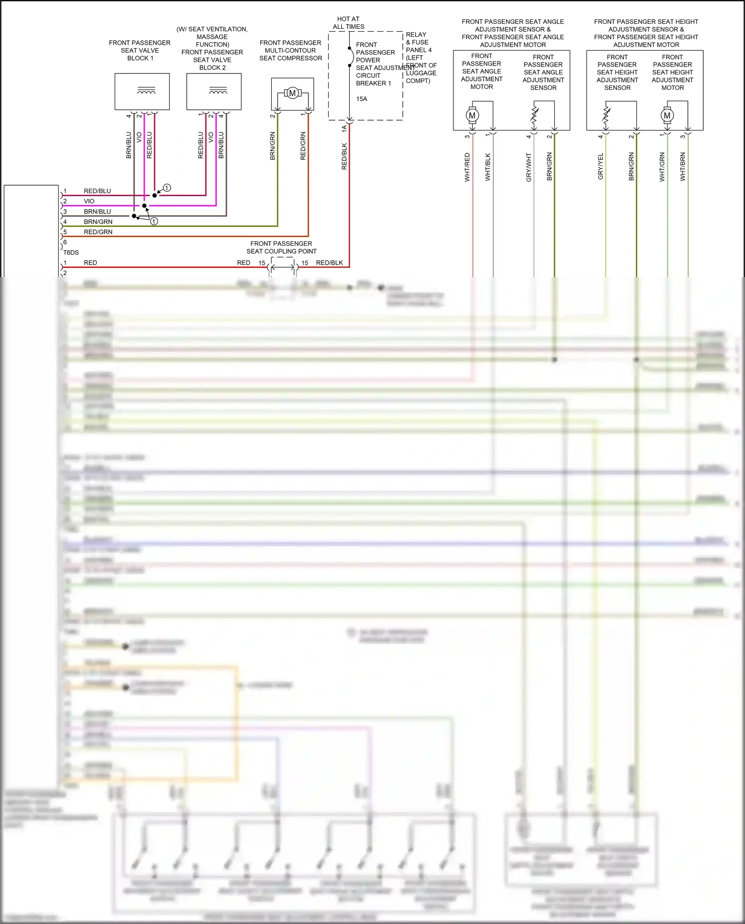 Audi RS7 II (2019-2024) coding wire wiring diagram  (1 of 1)