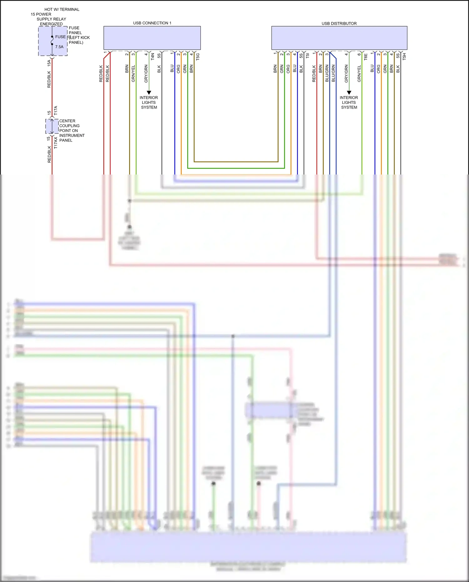 Audi RS7 II (2019-2024) computer data lines system wiring diagram  (26 of 146)