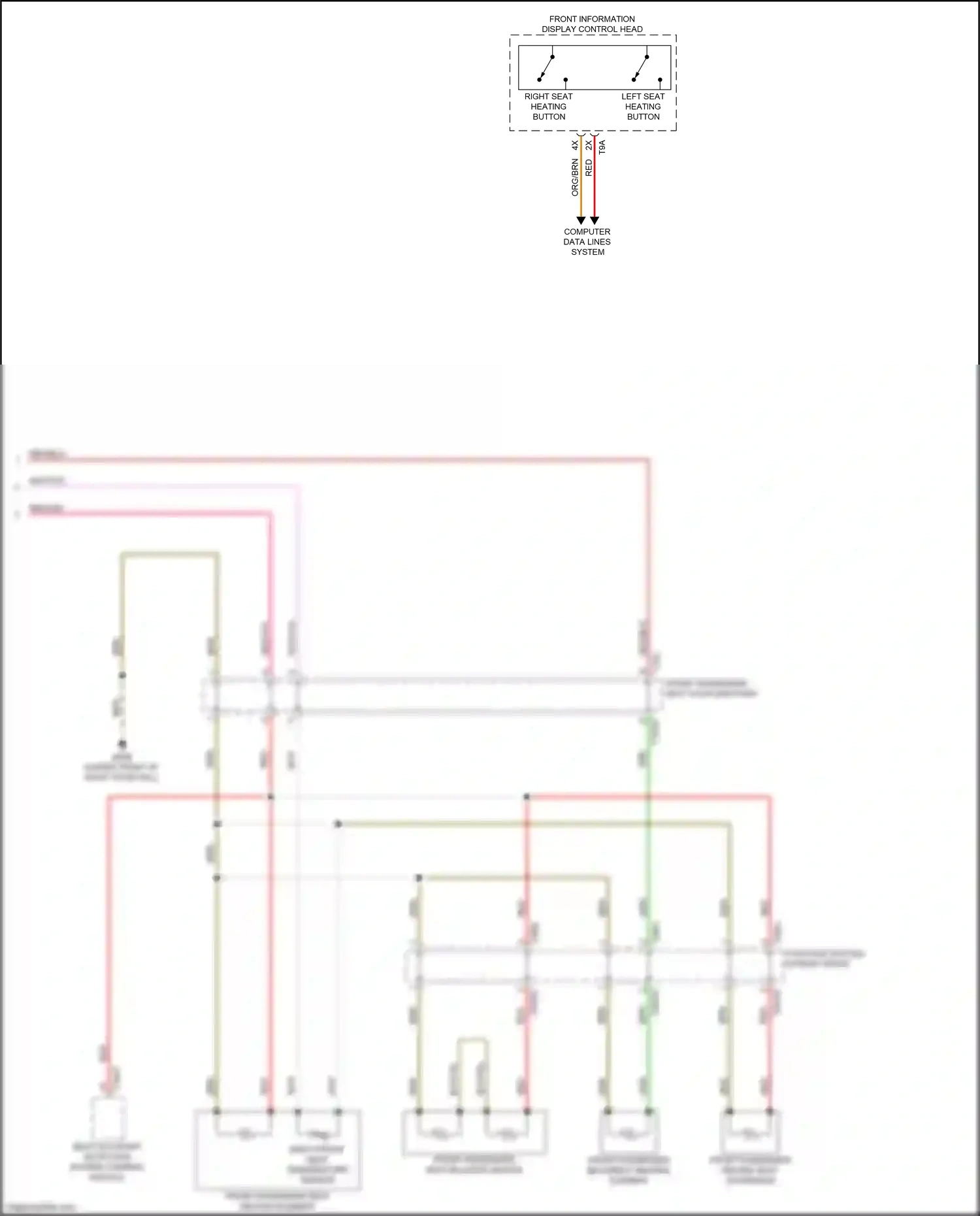 Audi RS7 II (2019-2024) computer data lines system wiring diagram  (83 of 146)