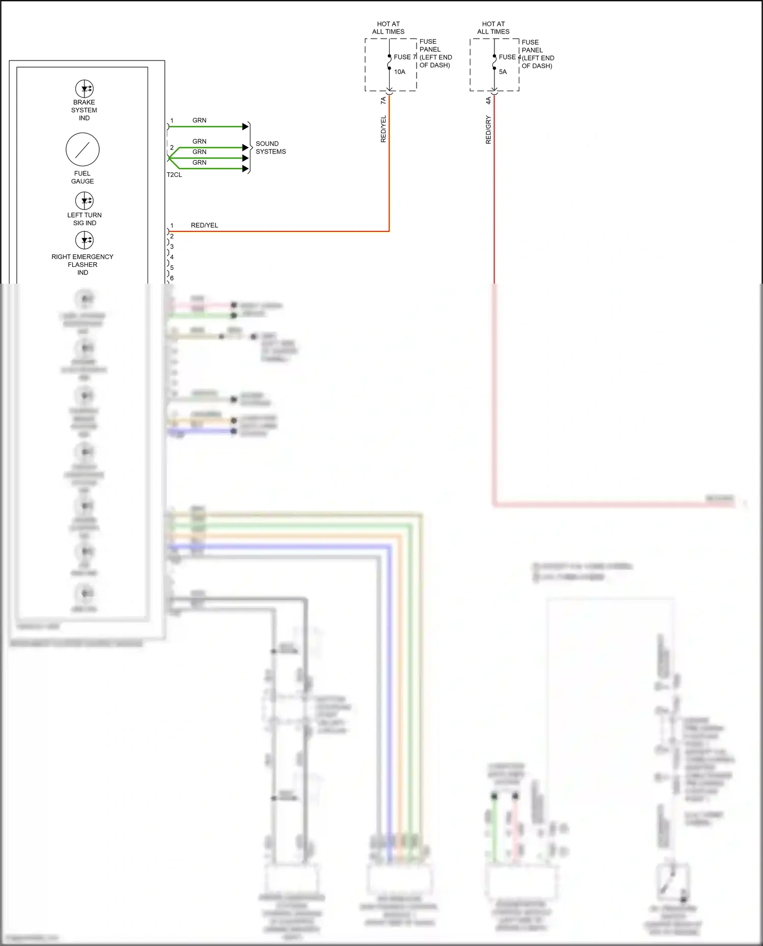 Audi RS7 II (2019-2024) information electronics control module 1 wiring diagram  (11 of 23)