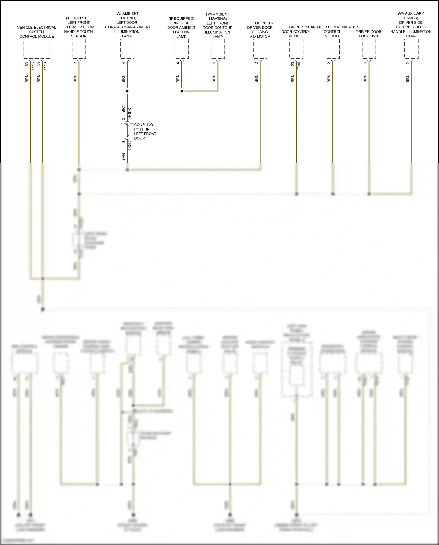Audi RS7 II (2019-2024) rain/light recognition sensor wiring diagram  (5 of 11)
