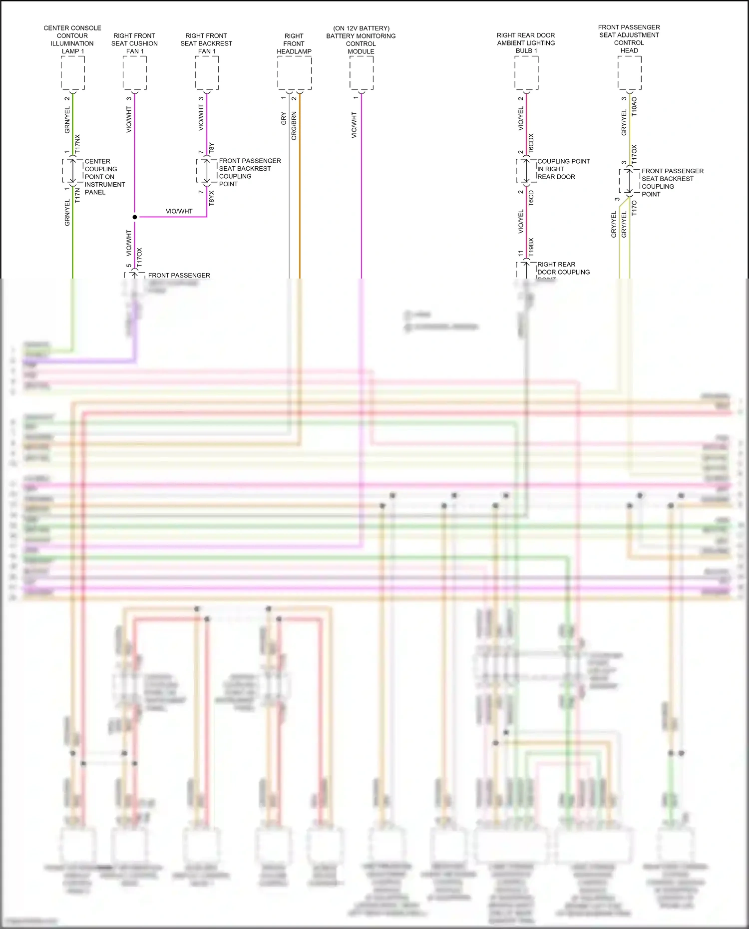 Audi RS7 II (2019-2024) rear view camera system control module wiring diagram  (1 of 10)