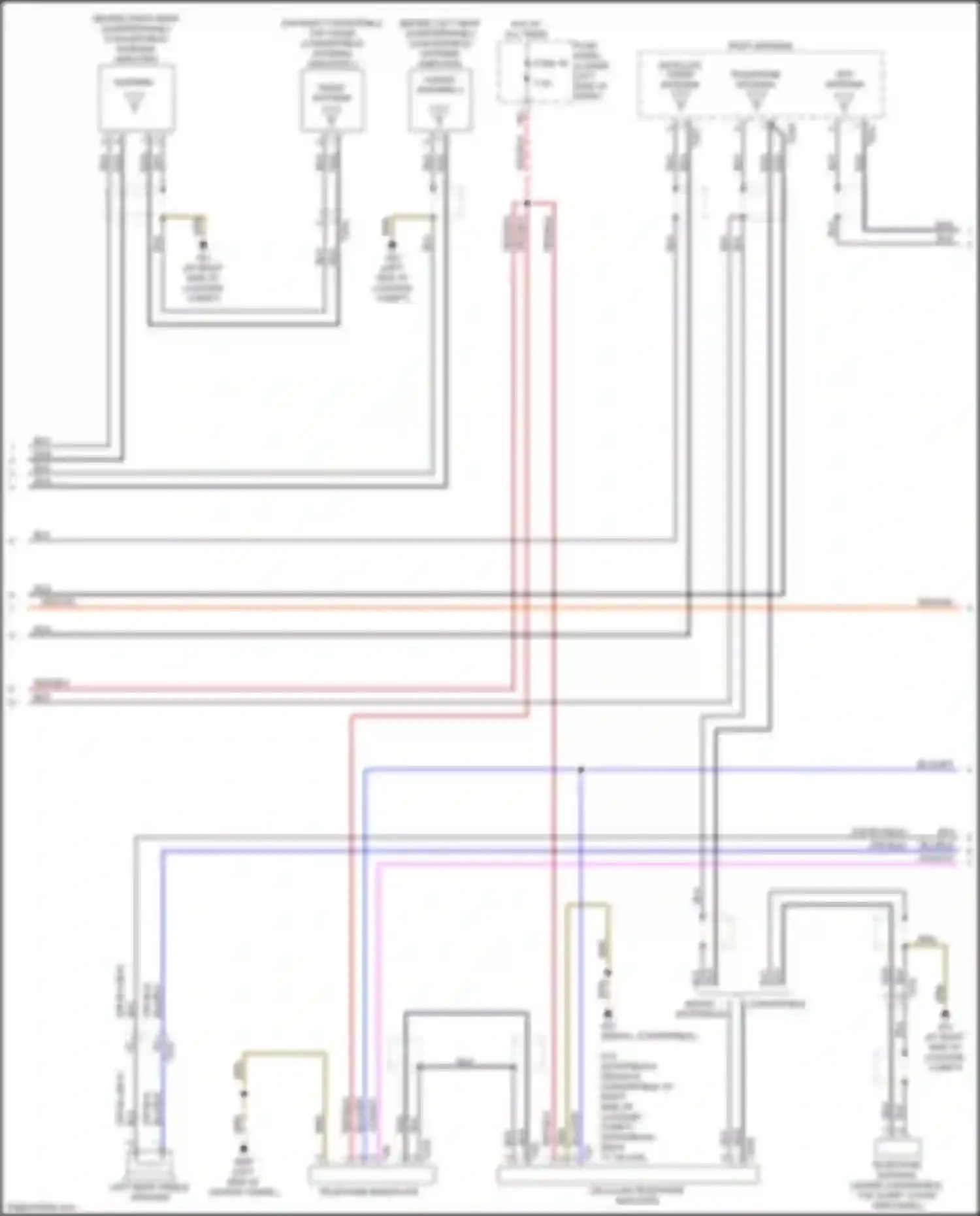 S3 Audi 8V facelift (2016-2020): Navigation circuit, w/ amplifier (3 of 5)