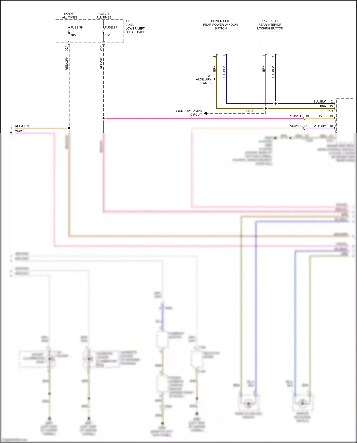 Wiring diagram blu for Audi S3 8V facelift (2016-2020) (79 of 89)