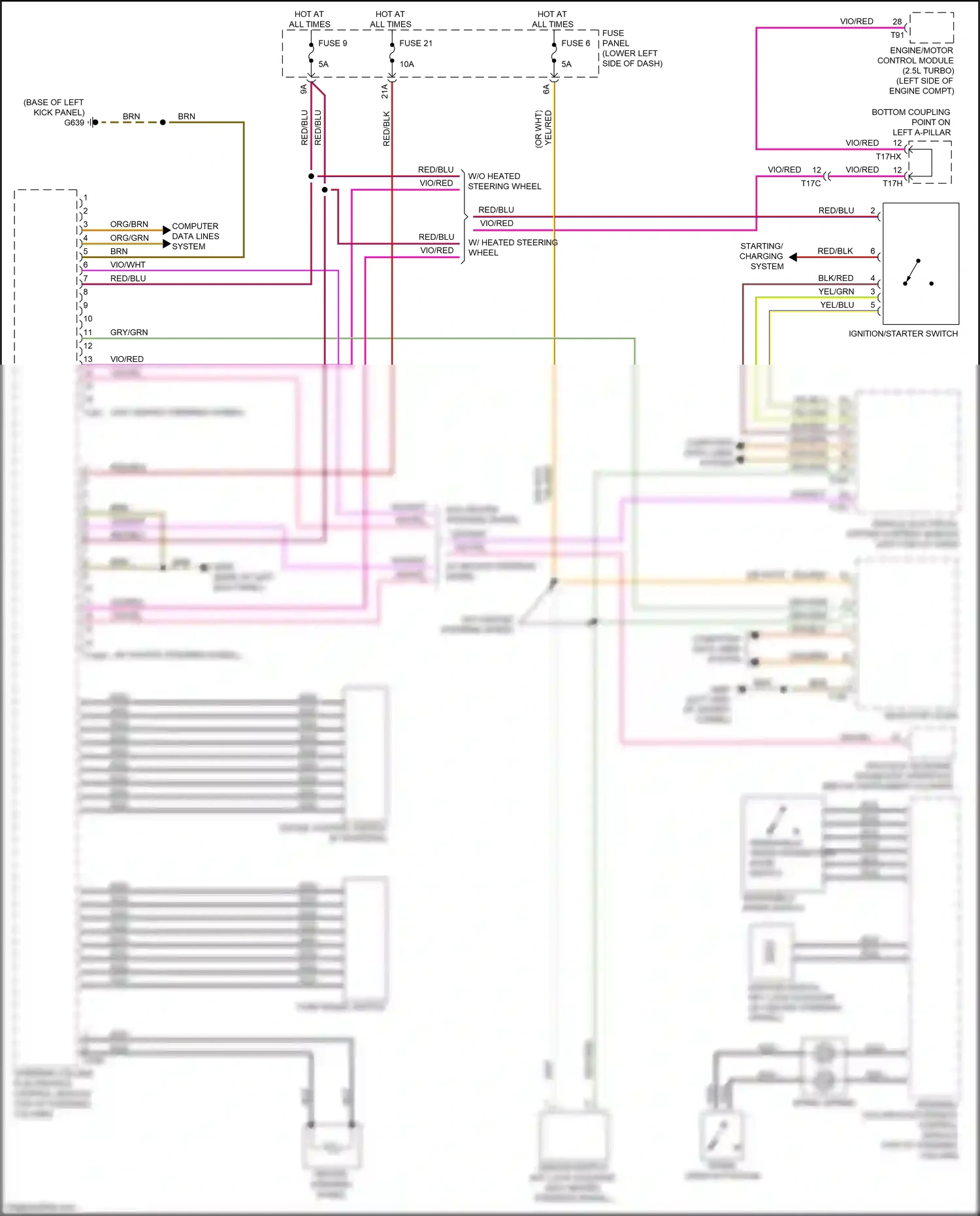 Wiring diagram brn for Audi S3 8V facelift (2016-2020) (18 of 147)