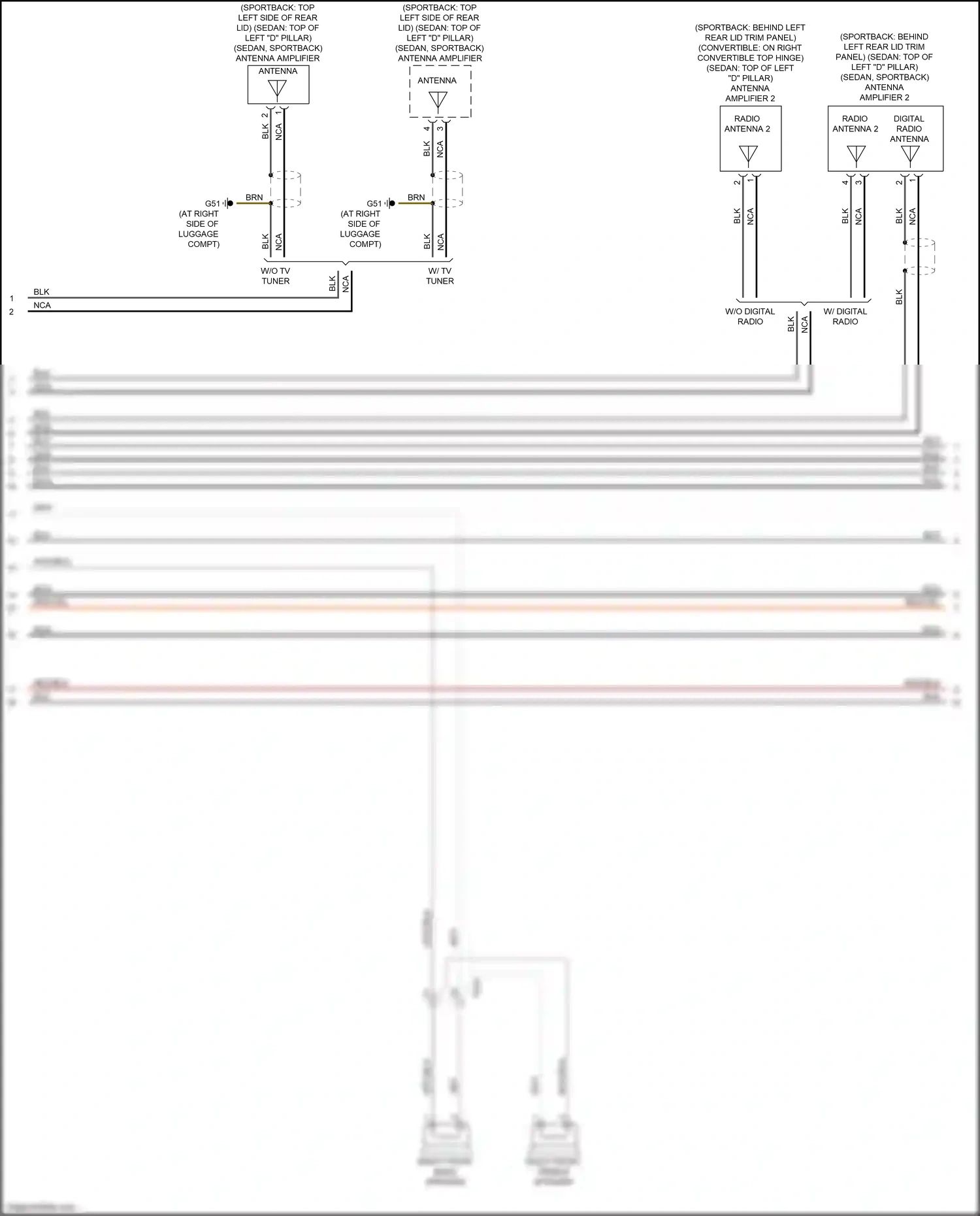 Wiring diagram brn for Audi S3 8V facelift (2016-2020) (48 of 147)