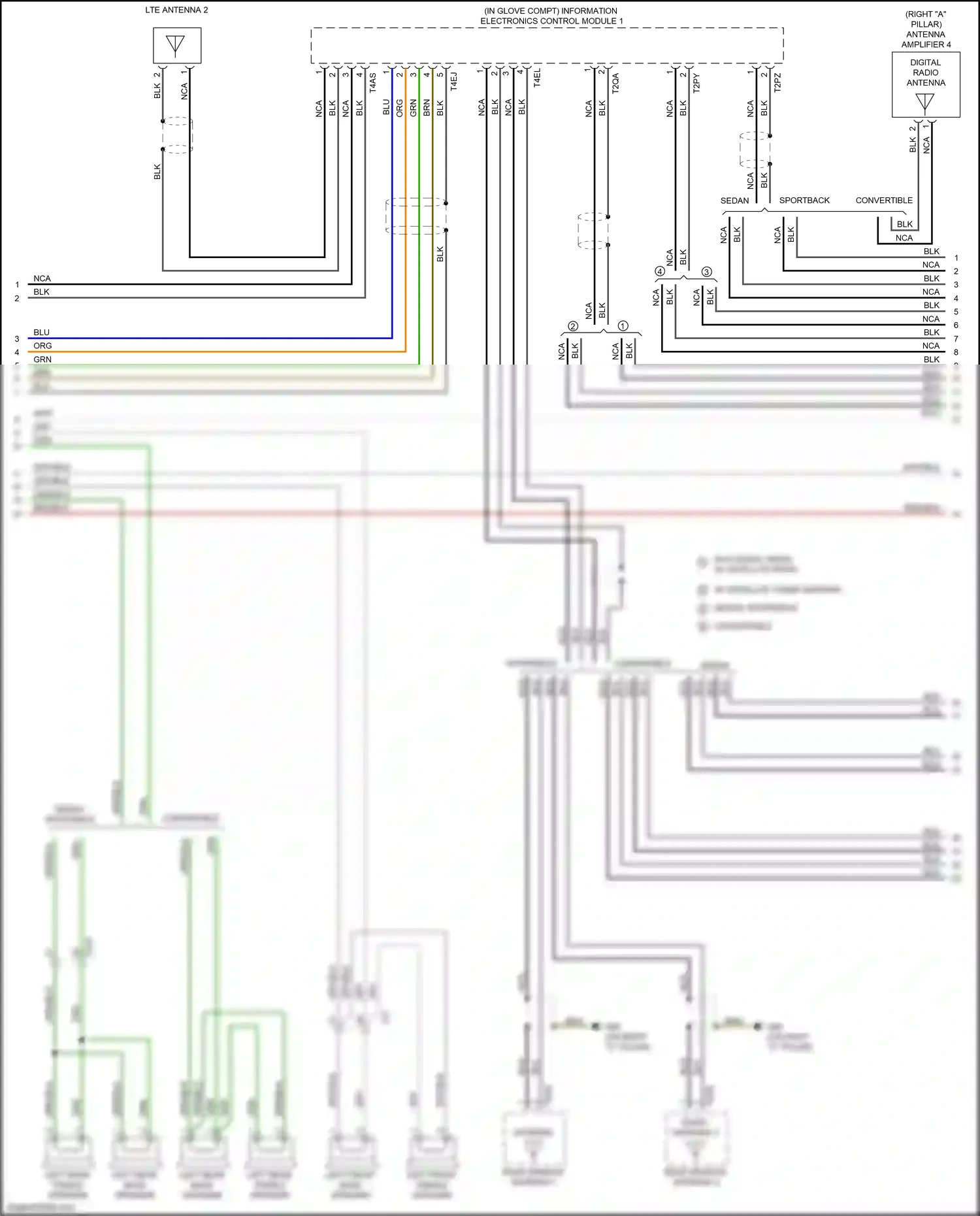 Wiring diagram brn for Audi S3 8V facelift (2016-2020) (63 of 147)