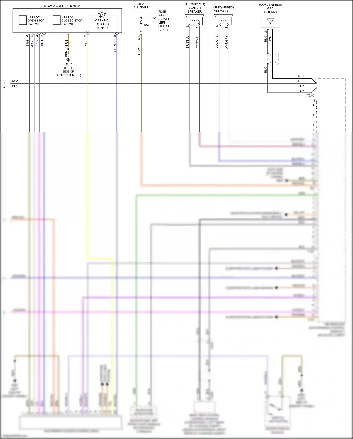 Wiring diagram brn/blu for Audi S3 8V facelift (2016-2020) (18 of 44)
