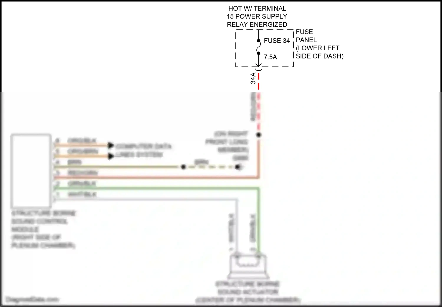 Wiring diagram computer data lines system for Audi S3 8V facelift (2016-2020) (100 of 100)