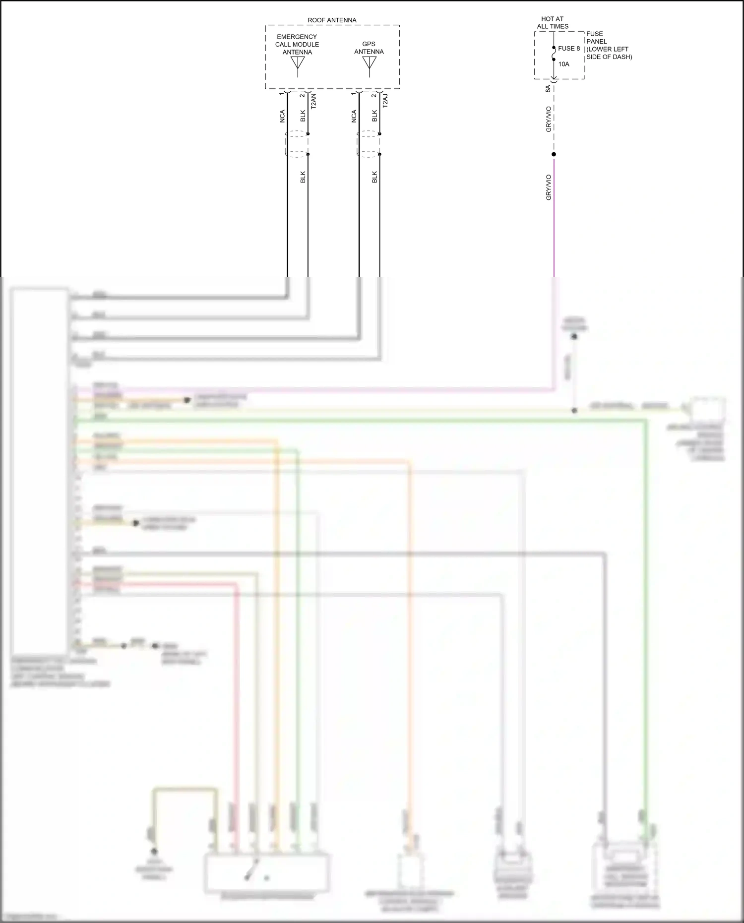 Wiring diagram gry for Audi S3 8V facelift (2016-2020) (43 of 63)