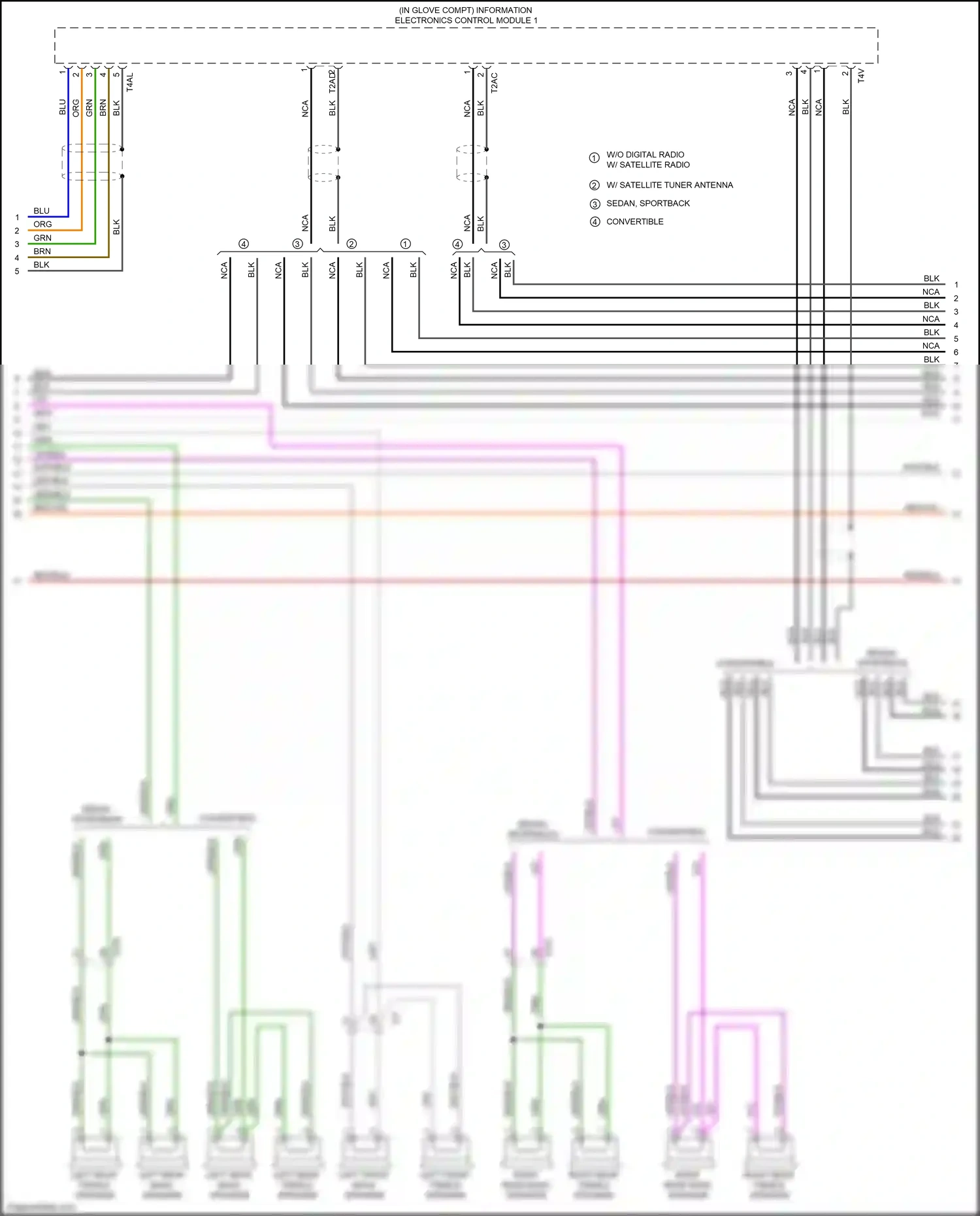 Wiring diagram nca for Audi S3 8V facelift (2016-2020) (29 of 87)