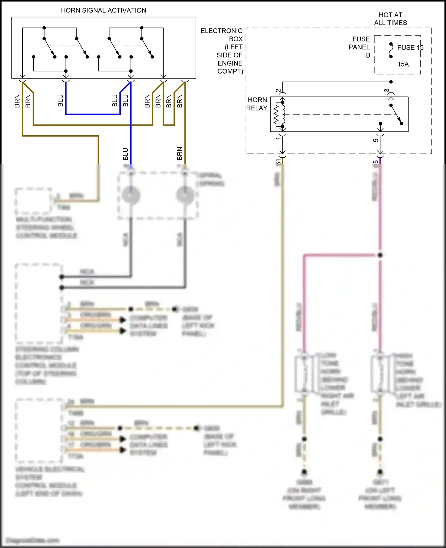 Wiring diagram red/blu for Audi S3 8V facelift (2016-2020) (17 of 46)