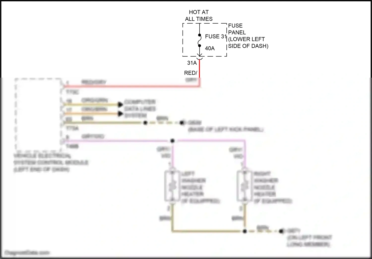 Wiring diagram vio for Audi S3 8V facelift (2016-2020) (5 of 67)