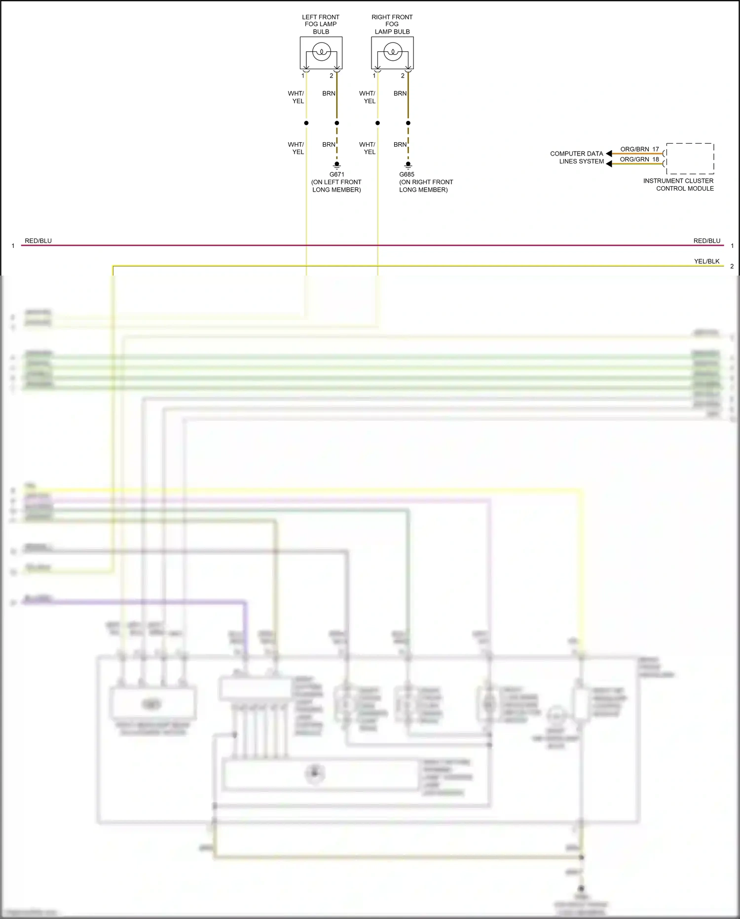 Wiring diagram wht/yel for Audi S3 8V facelift (2016-2020) (5 of 16)