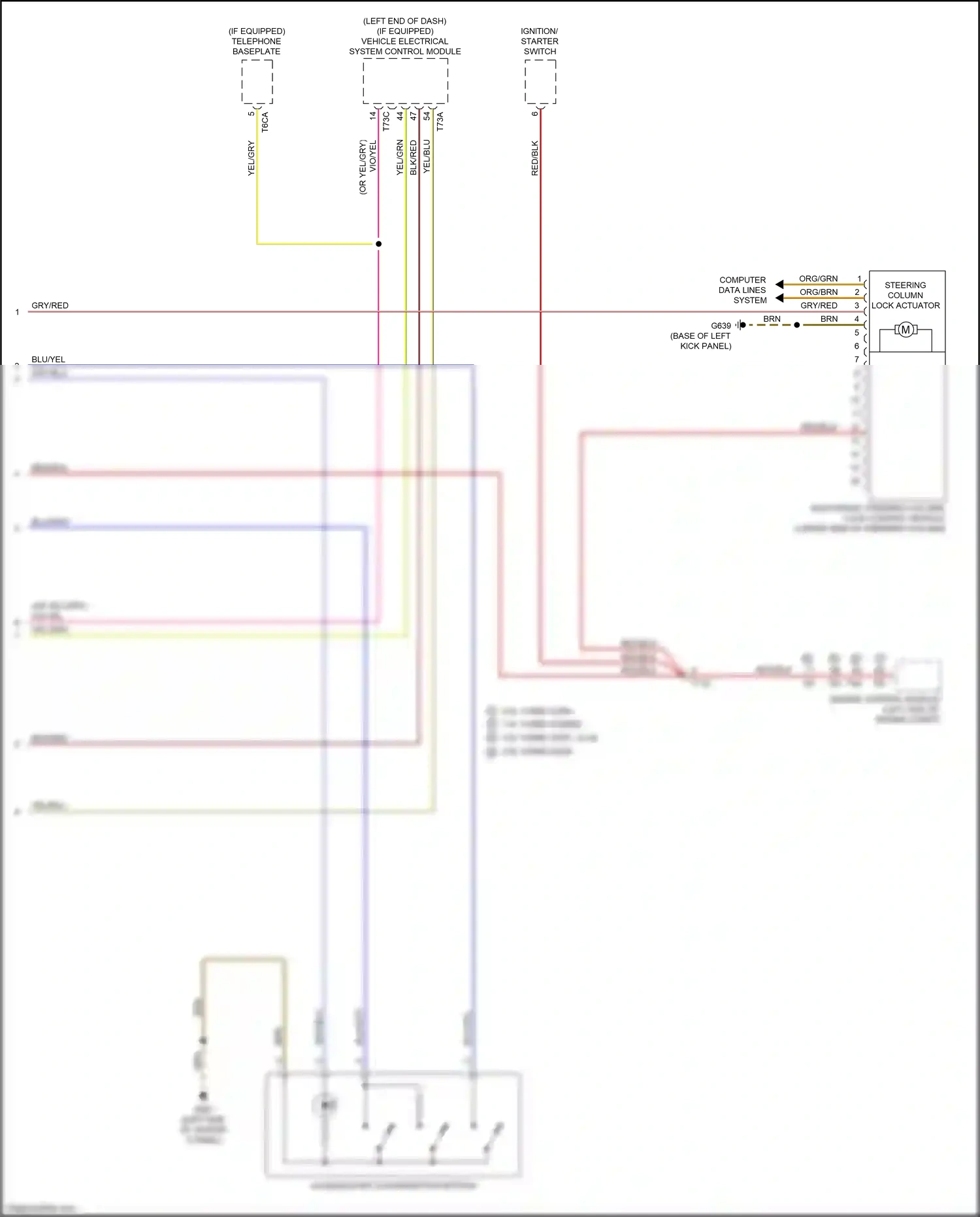 Wiring diagram yel/blu for Audi S3 8V facelift (2016-2020) (2 of 15)