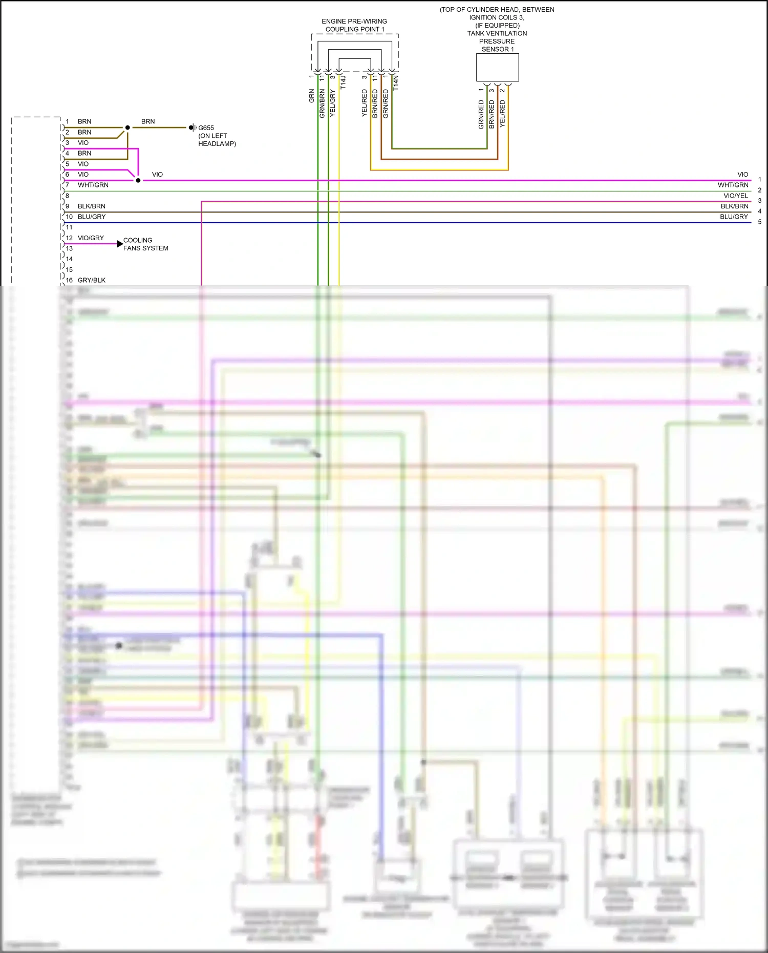 Audi S3 8Y (2020-2024) accelerator pedal position sensor wiring diagram  (2 of 2)