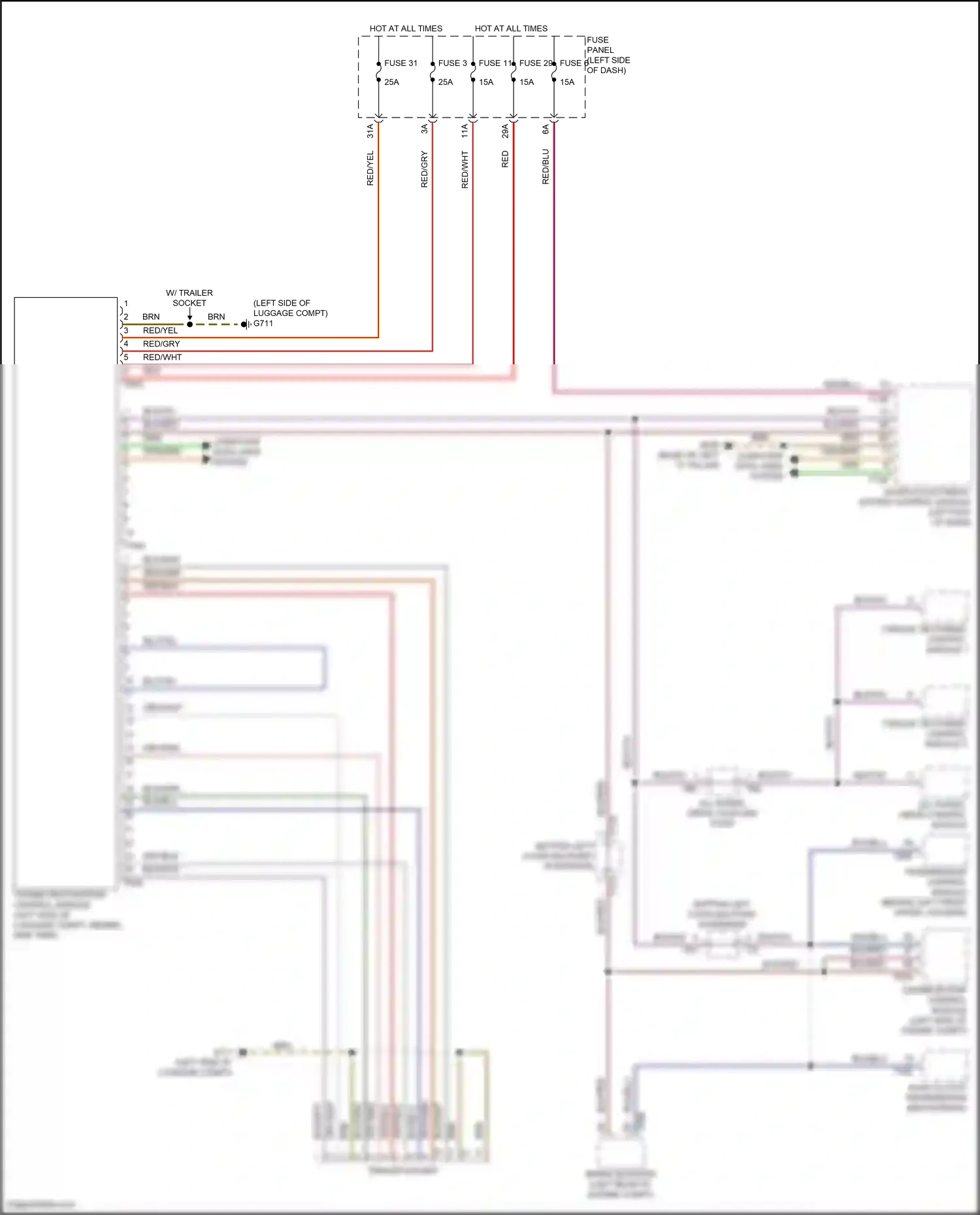 Audi S3 8Y (2020-2024) blk/red wiring diagram  (8 of 21)