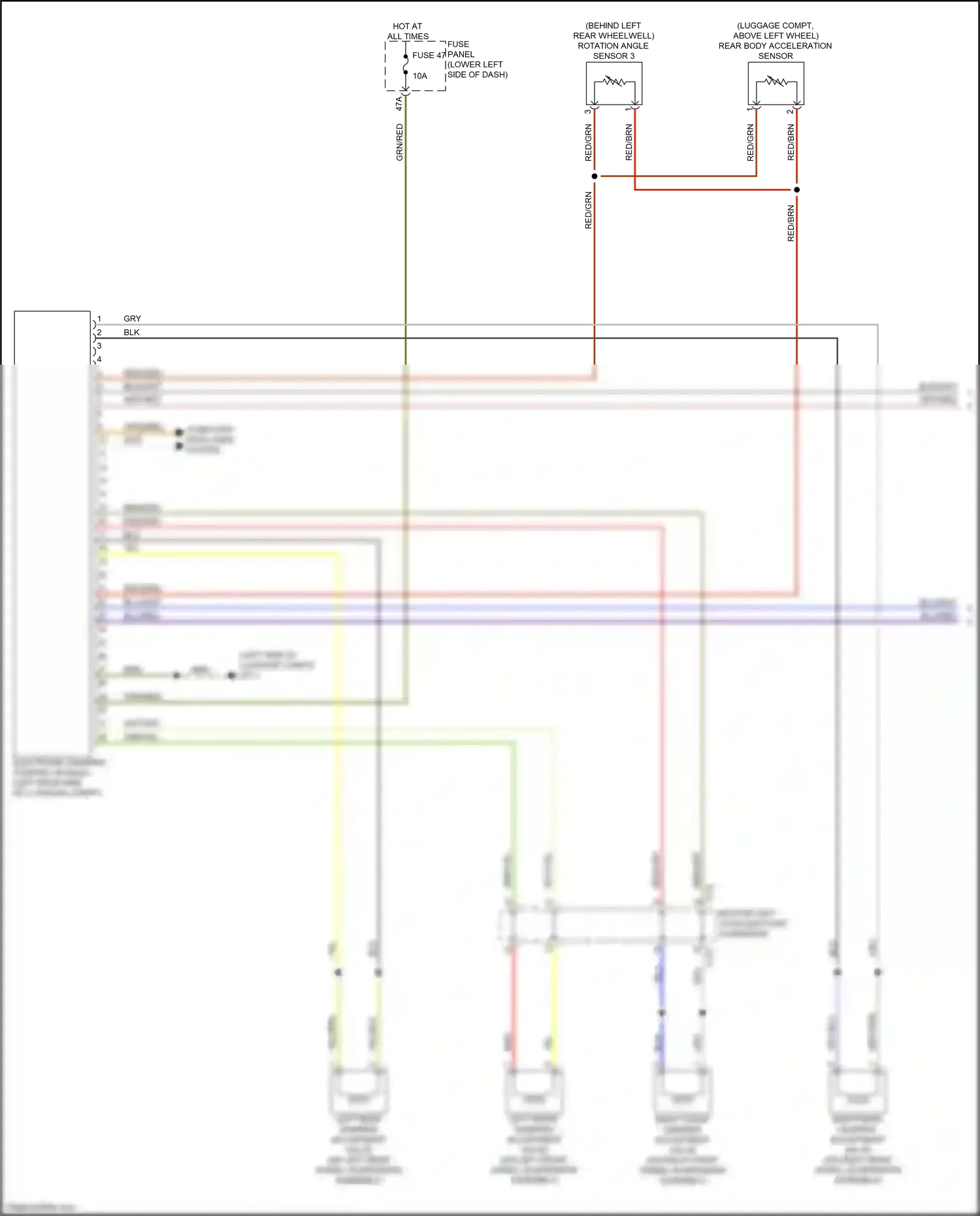 Audi S3 8Y (2020-2024) blu wiring diagram  (2 of 63)