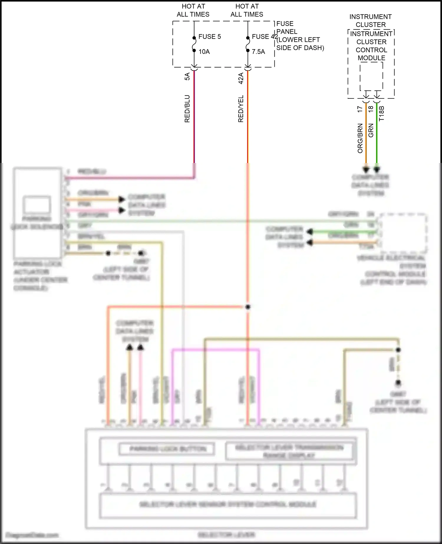 Audi S3 8Y (2020-2024) brn wiring diagram  (38 of 126)