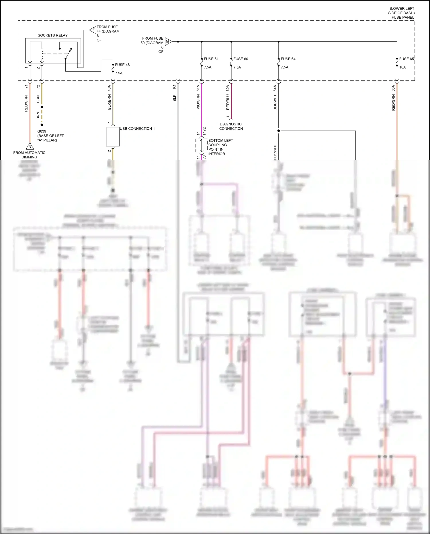 Audi S3 8Y (2020-2024) brn wiring diagram  (55 of 126)