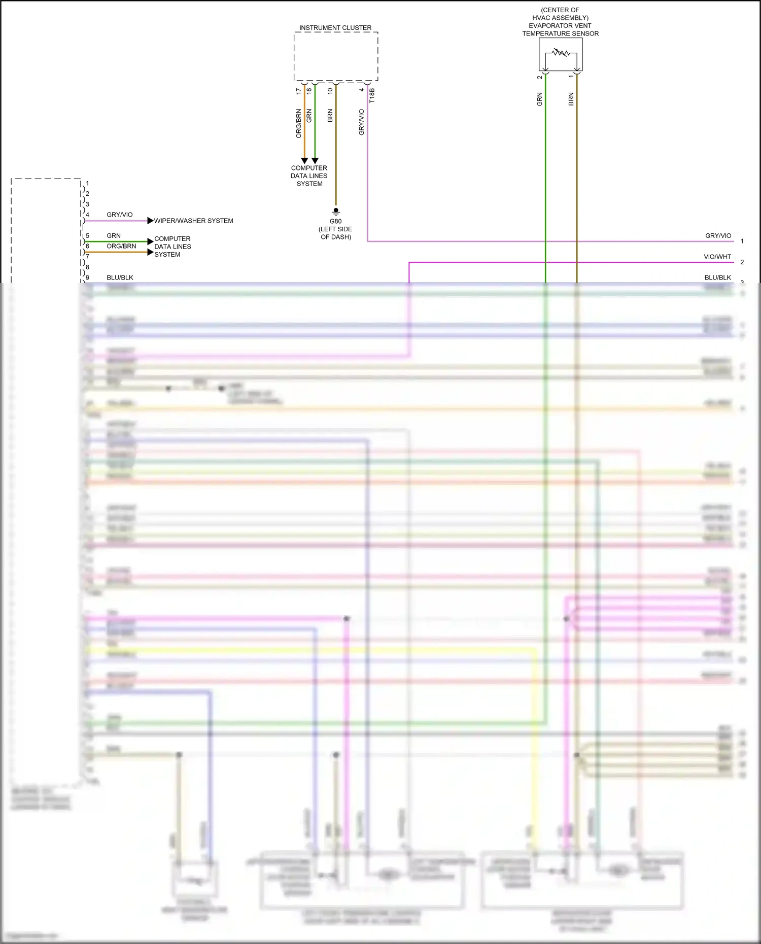 Audi S3 8Y (2020-2024) brn wiring diagram  (11 of 126)