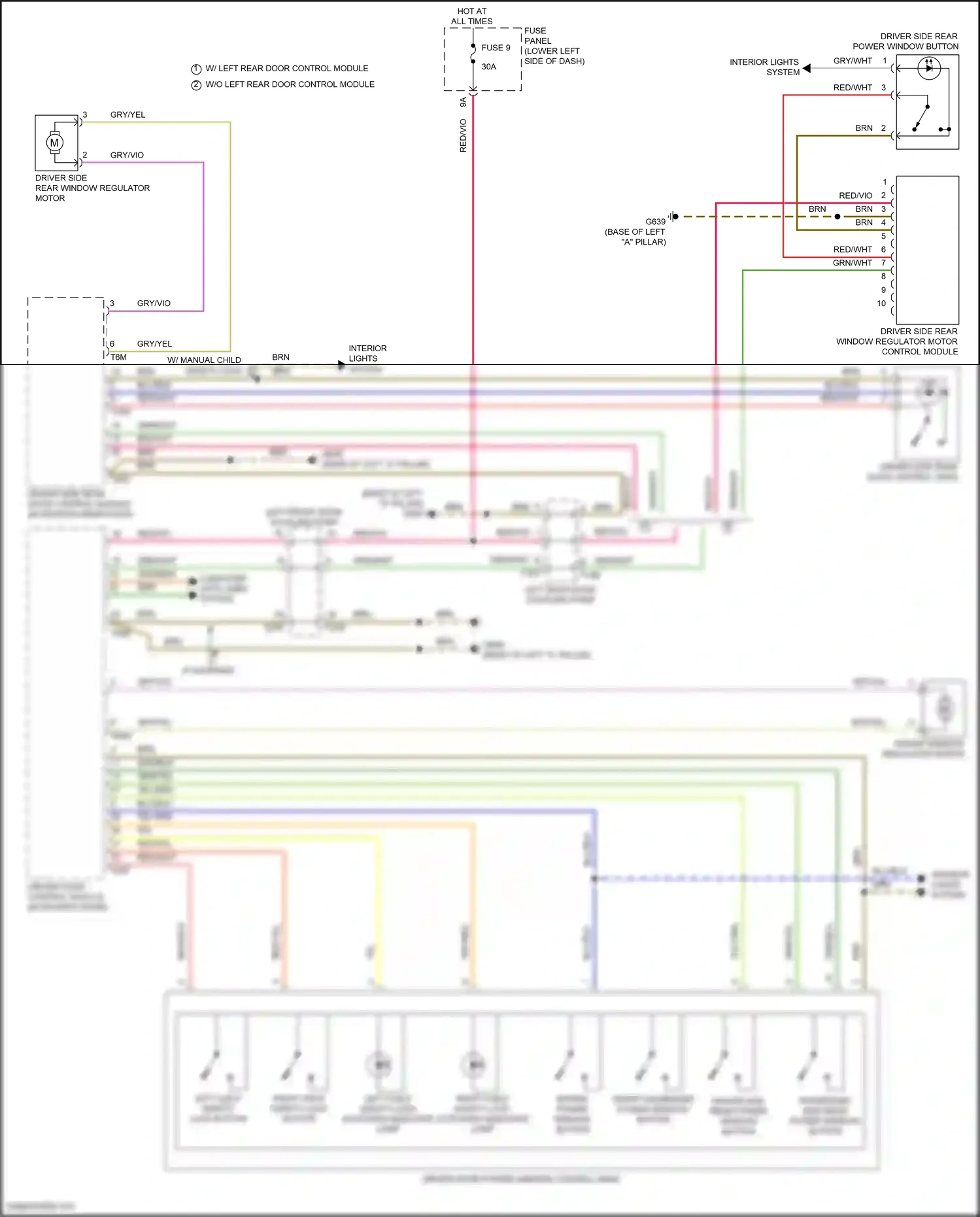 Audi S3 8Y (2020-2024) fuse panel c wiring diagram  (56 of 79)