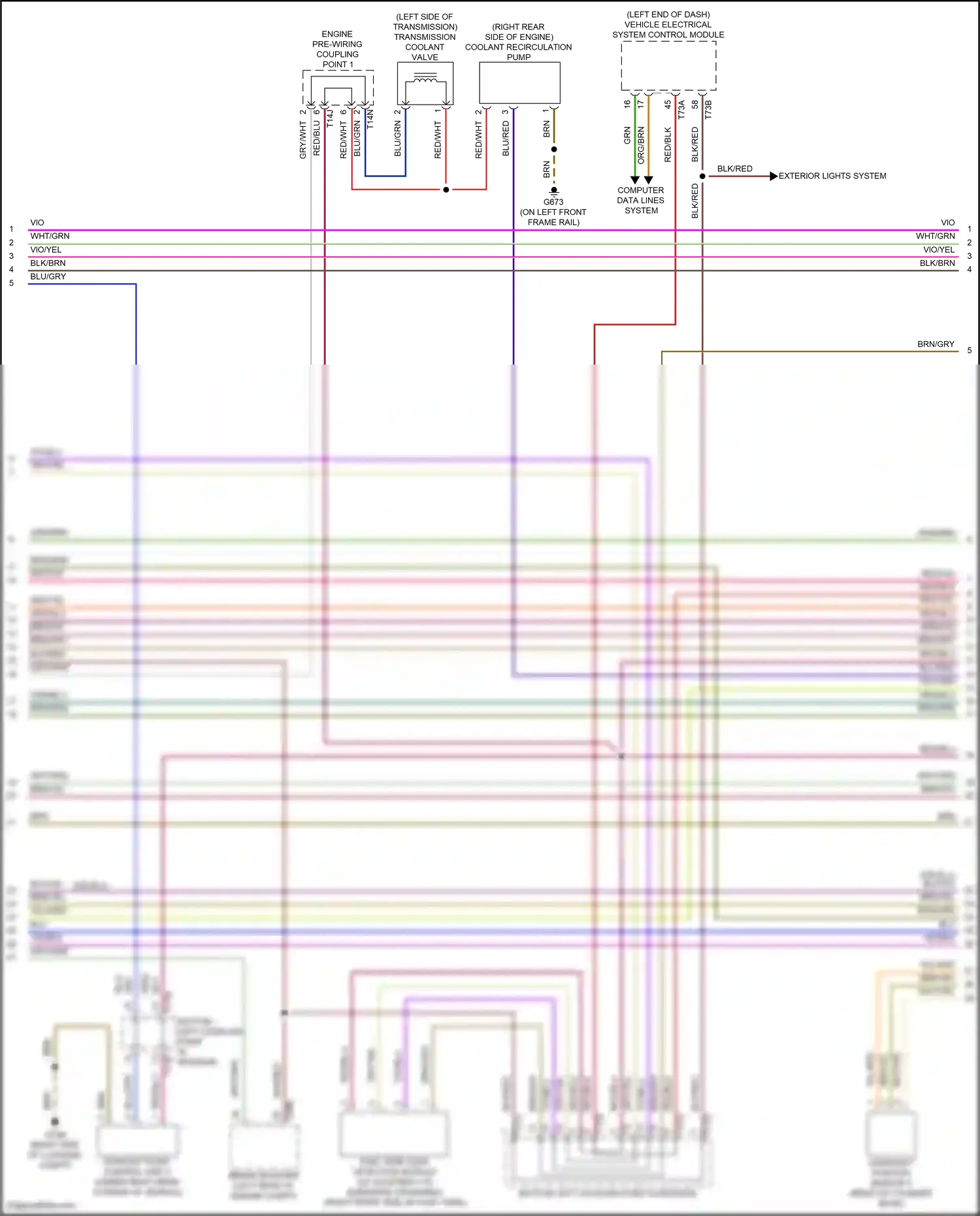 Audi S3 8Y (2020-2024) red/blu wiring diagram  (41 of 42)