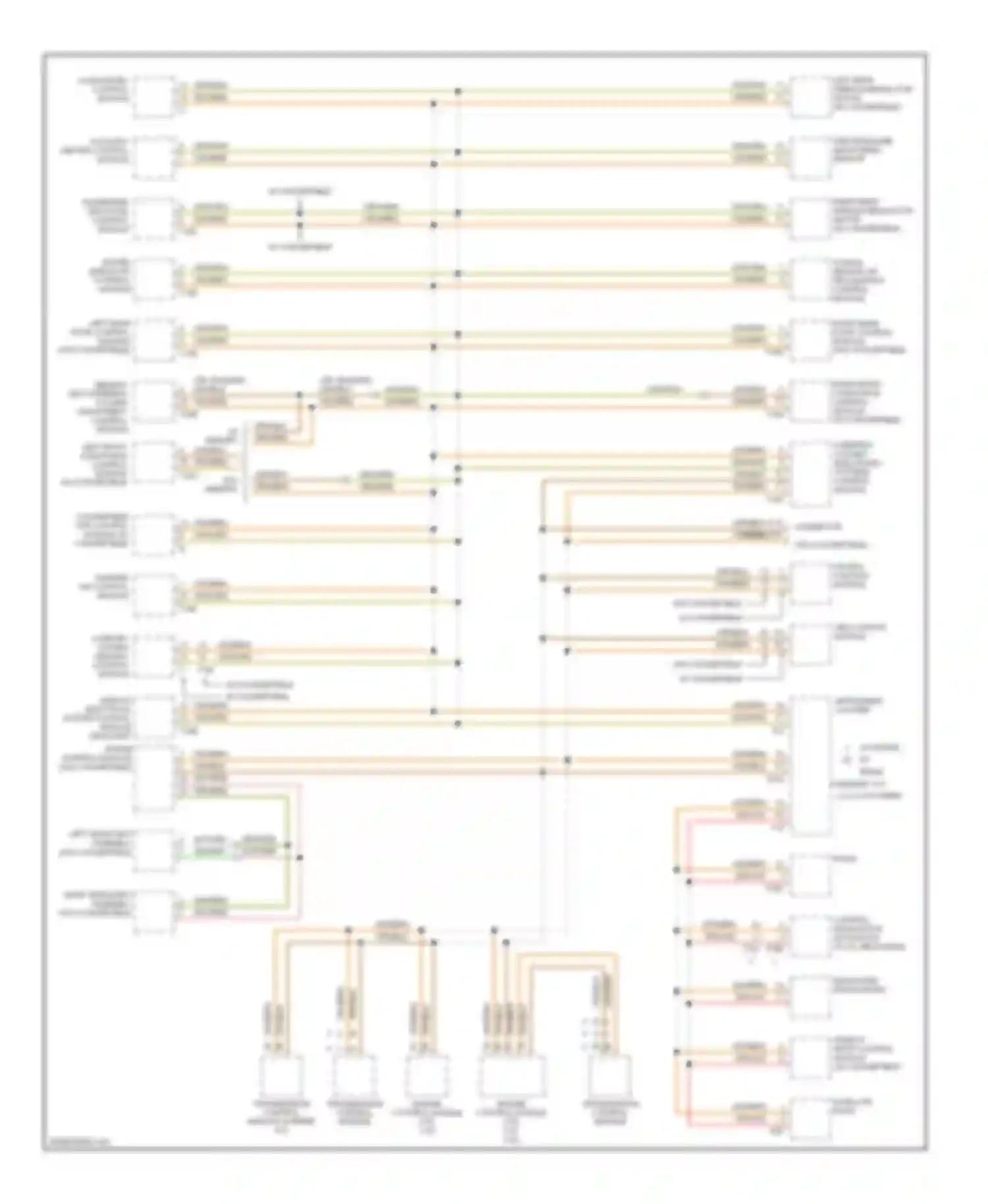 S4 Audi B7 (2004-2008): High/low bus circuit