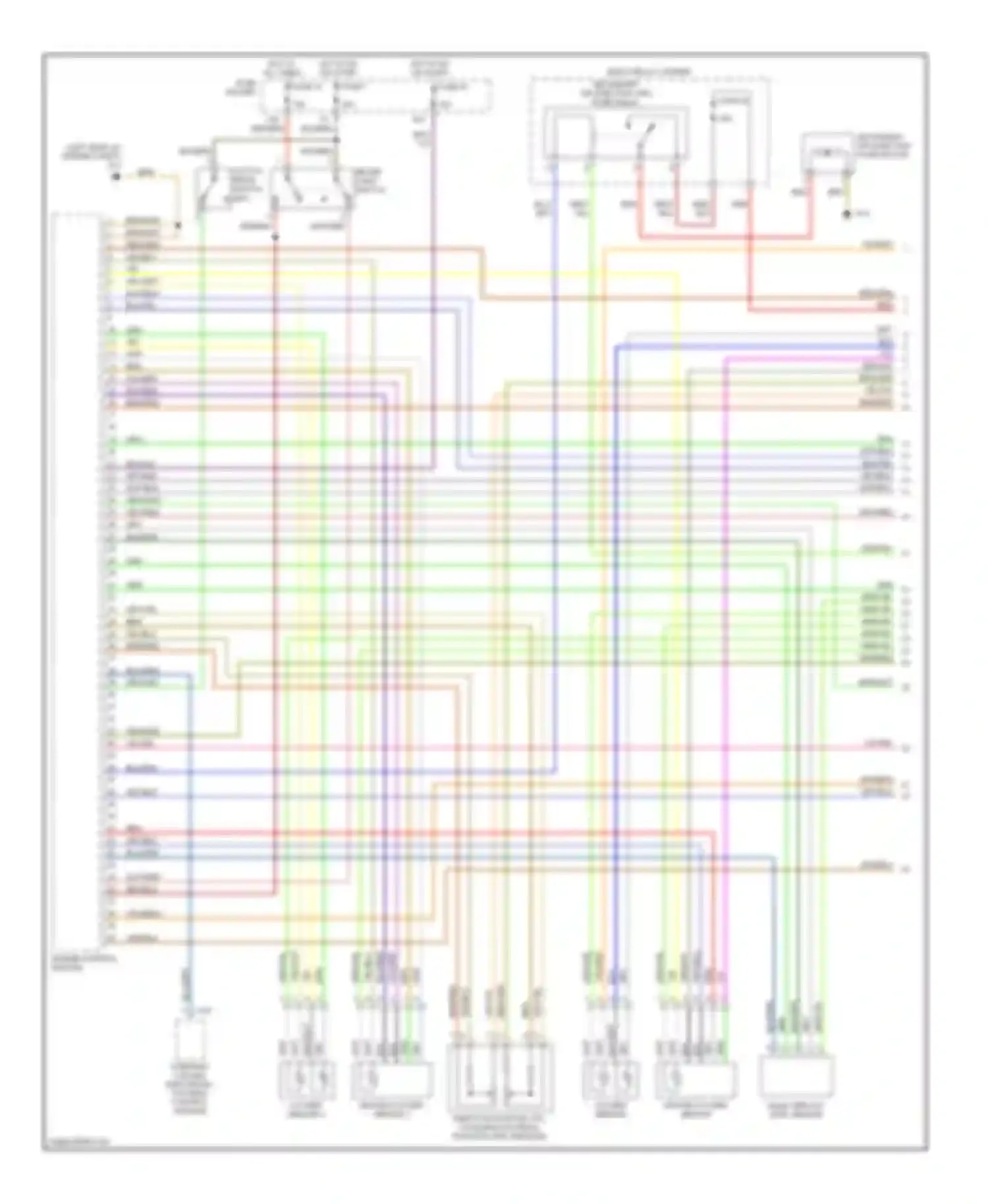 S4 Audi B7 (2004-2008): Wiring diagram engine performance 4.2l (1 of 4)