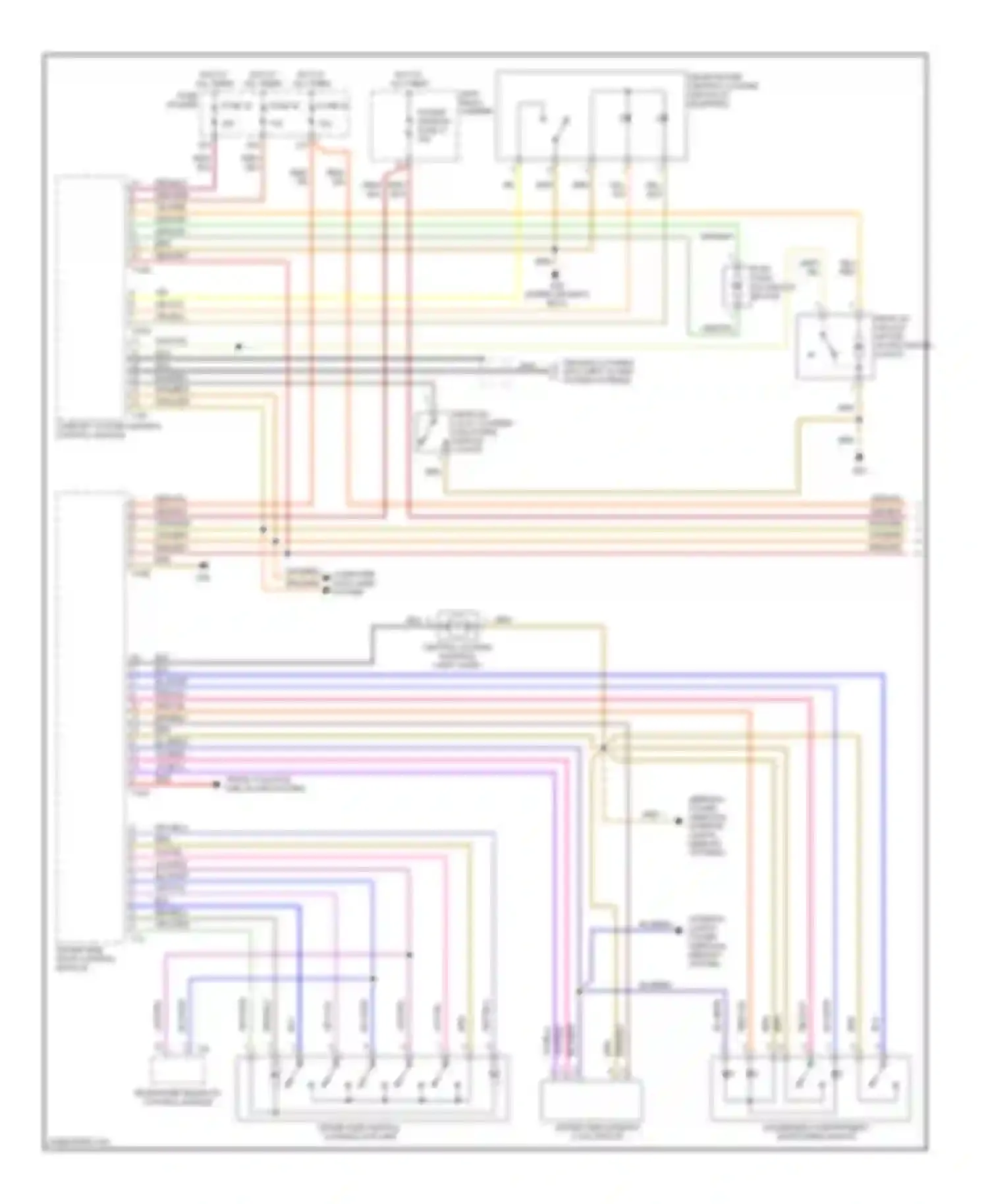 Wiring diagram blk/brn for Audi S4 B7 (2004-2008) (5 of 9)