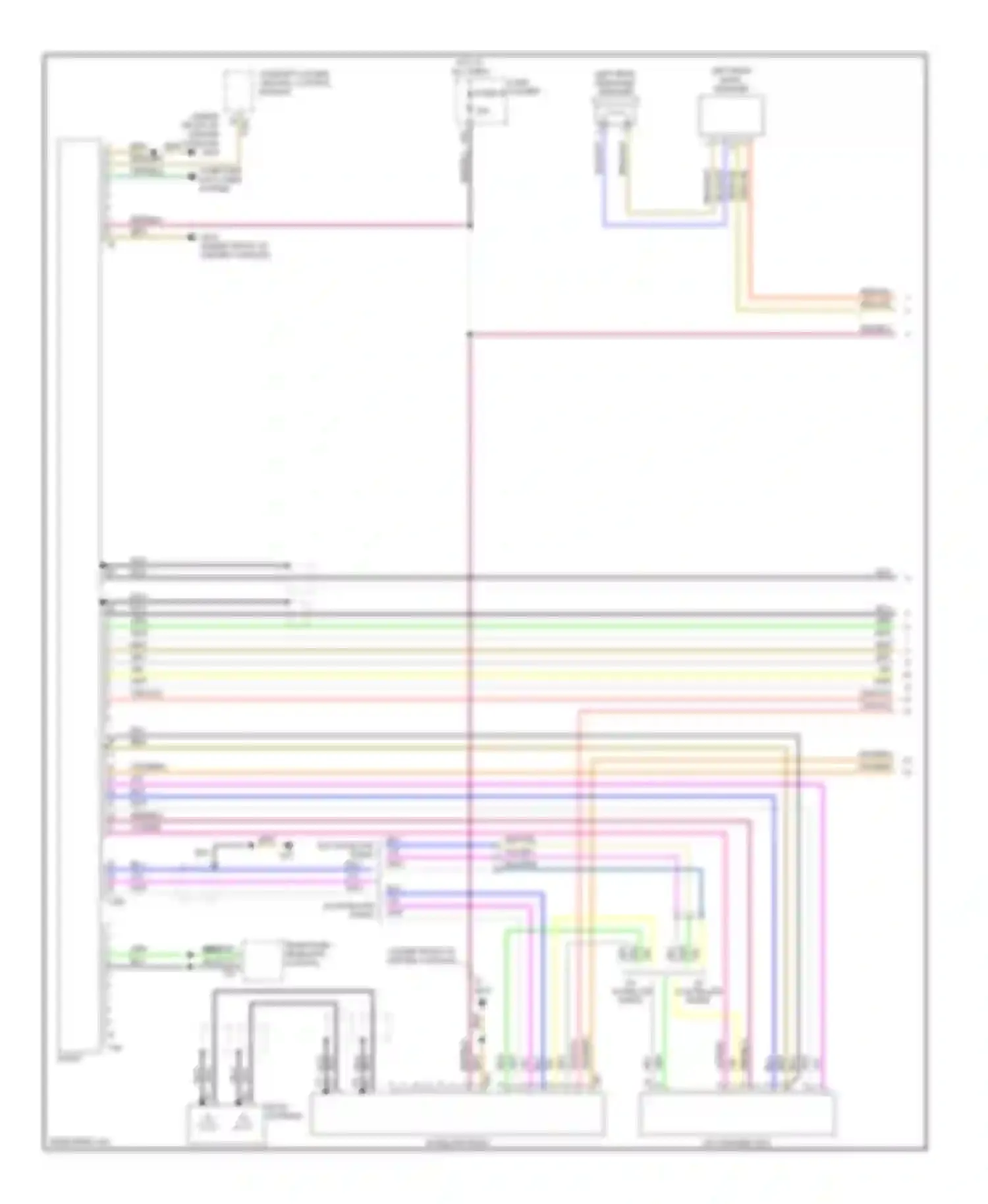 Wiring diagram blu/wht for Audi S4 B7 (2004-2008) (13 of 14)