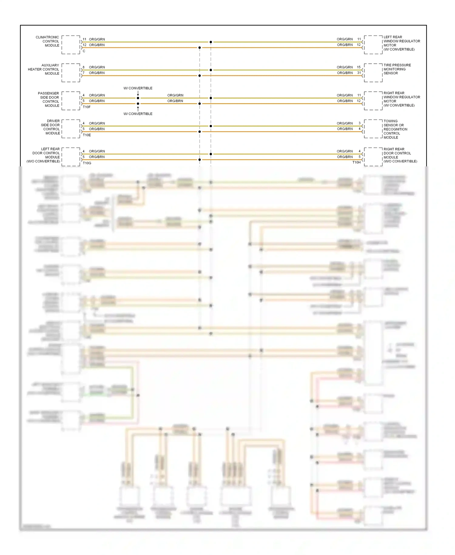 Audi S4 B7 (2004-2008) engine control module (2.0l, 3.2l) wiring diagram  (1 of 1)