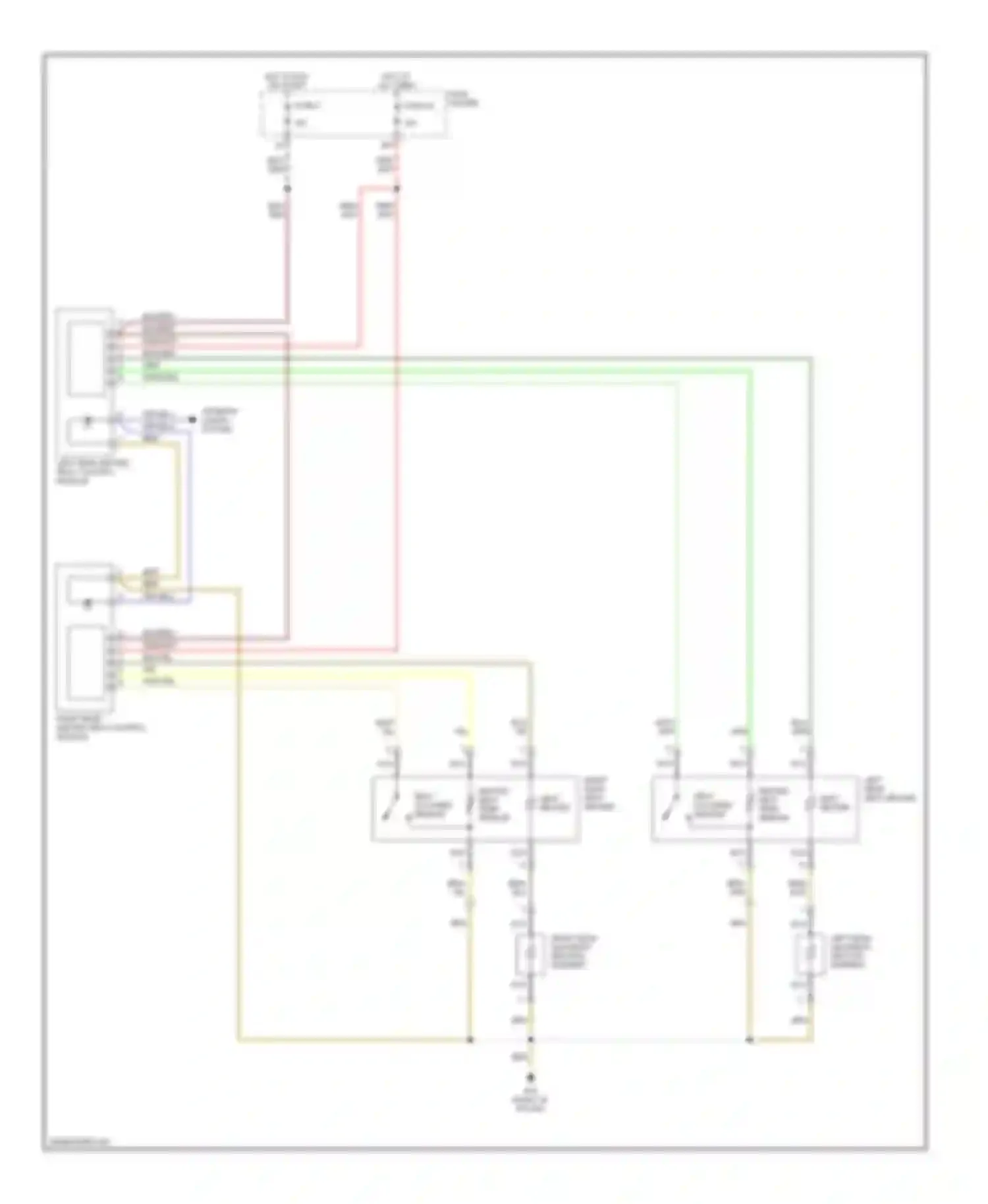 Wiring diagram fuse 44 for Audi S4 B7 (2004-2008) (4 of 4)